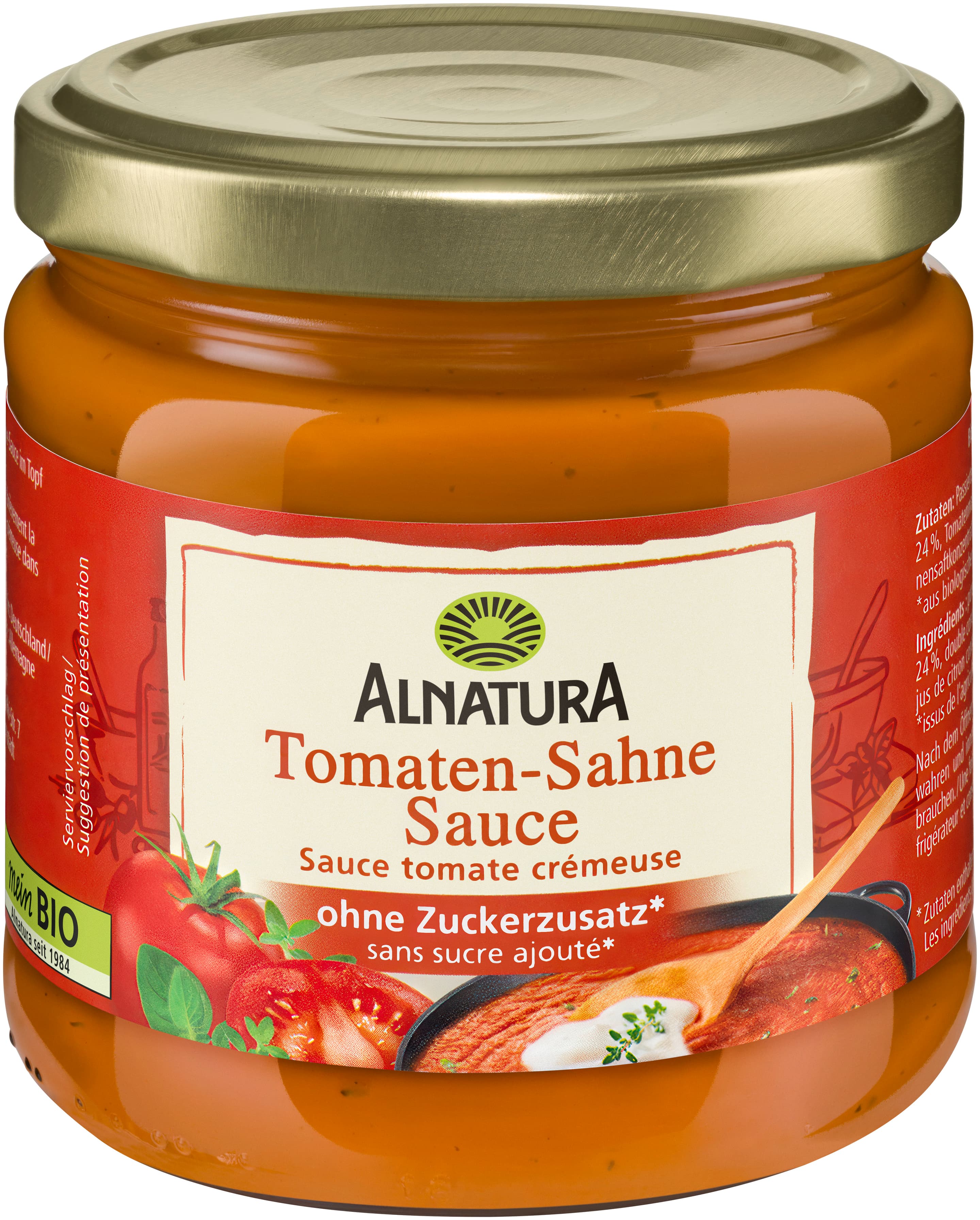 Alnatura Bio Tomaten-Sahne Sauce
