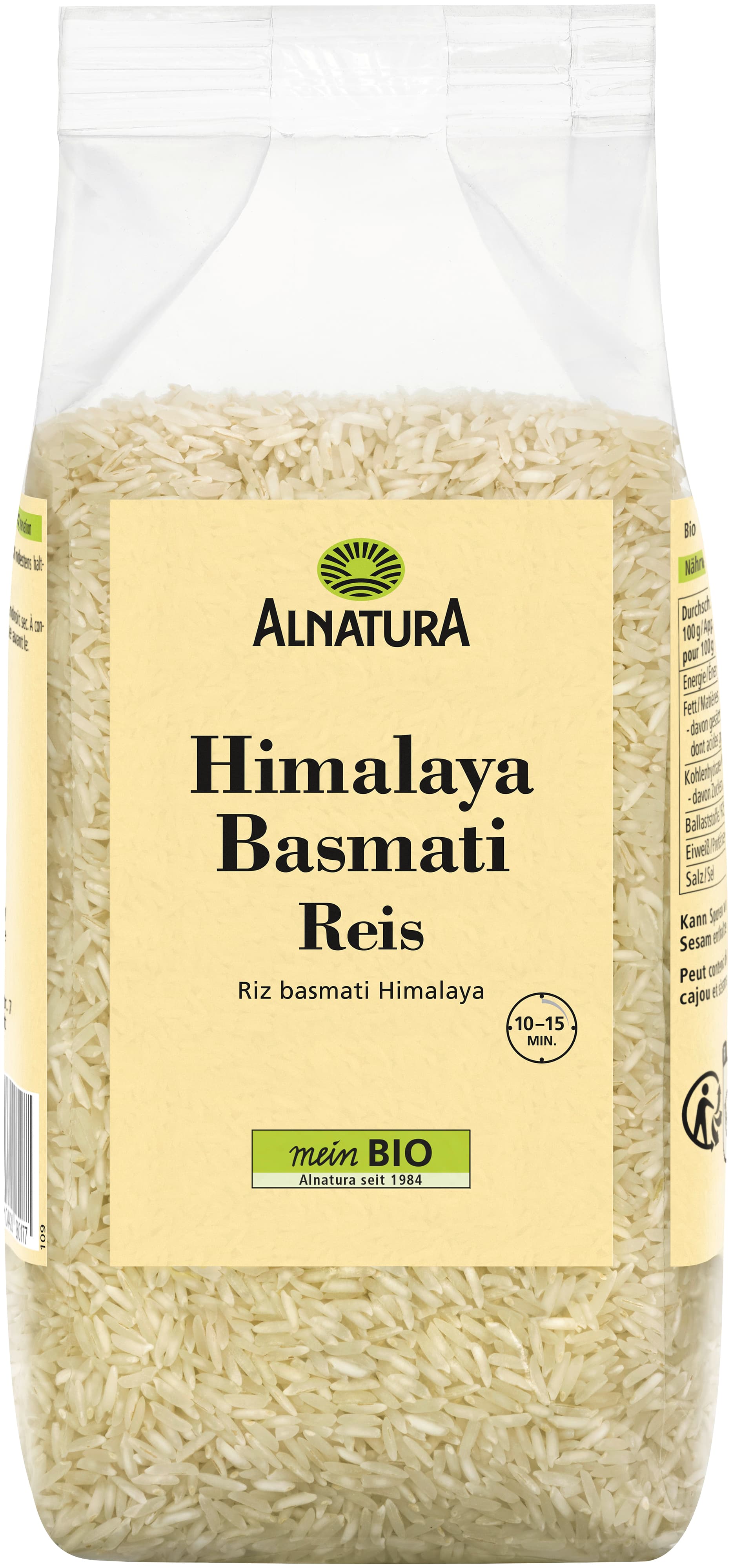 Alnatura Bio Himalaya Basmati Reis