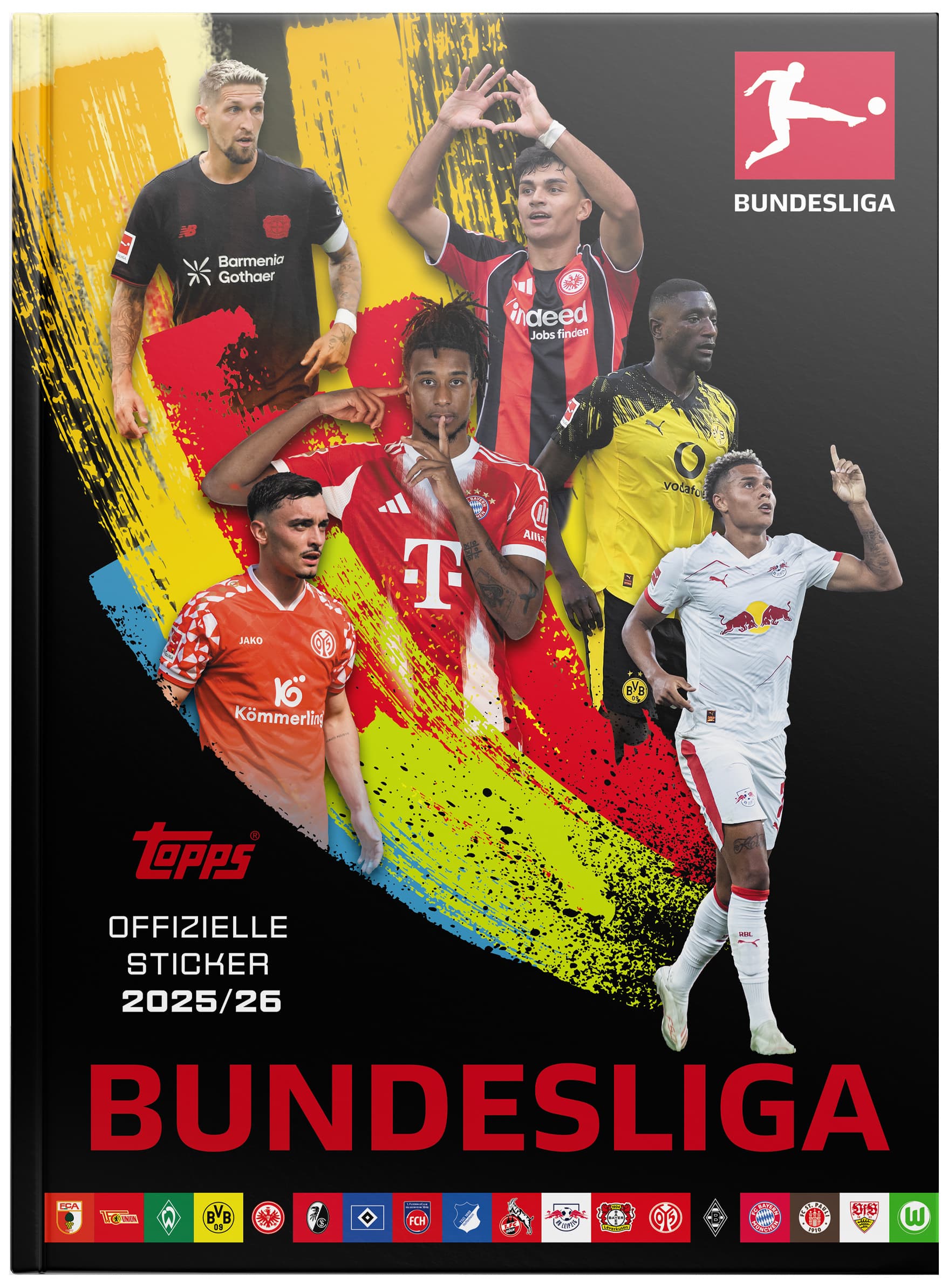 Topps Bundesliga Sticker 2024/2025 – Hardcover Album