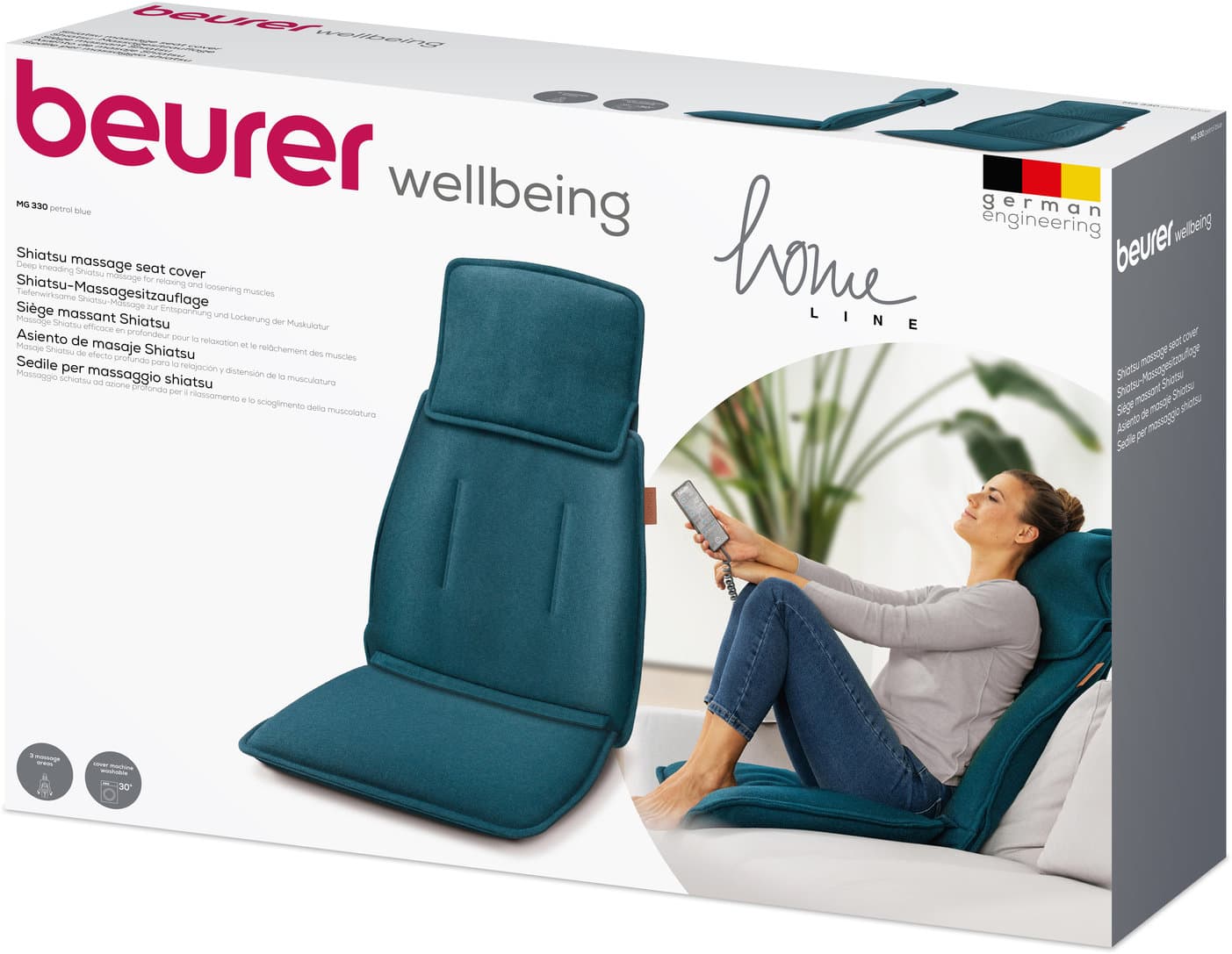 beurer Shiatsu Massagesitzauflage MG 330