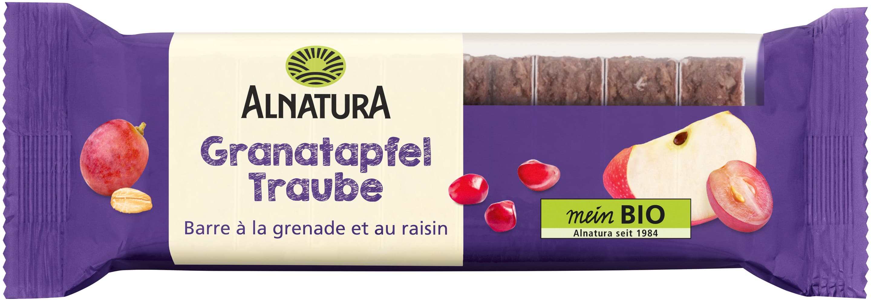 Alnatura Bio Granatapfel Traube Fruchtschnitte