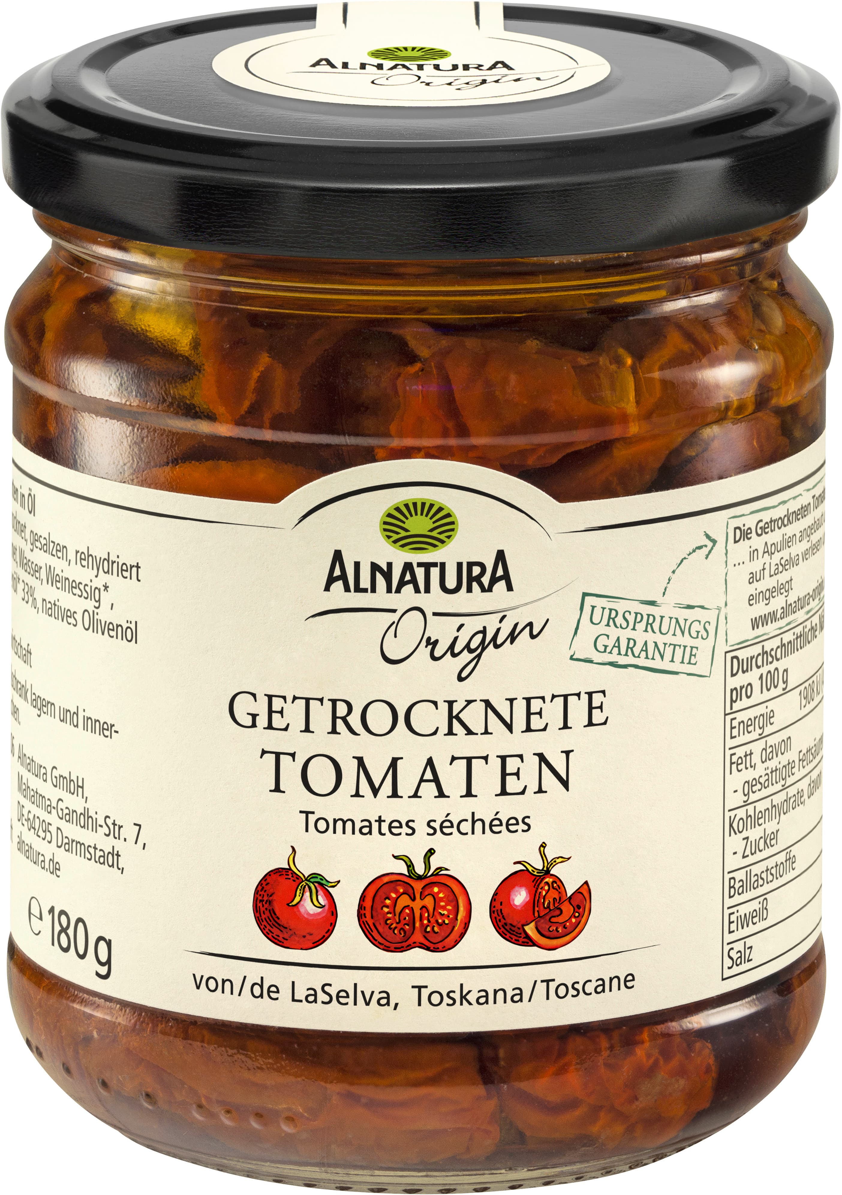 Alnatura Bio Origin Getrocknete Tomaten Origin