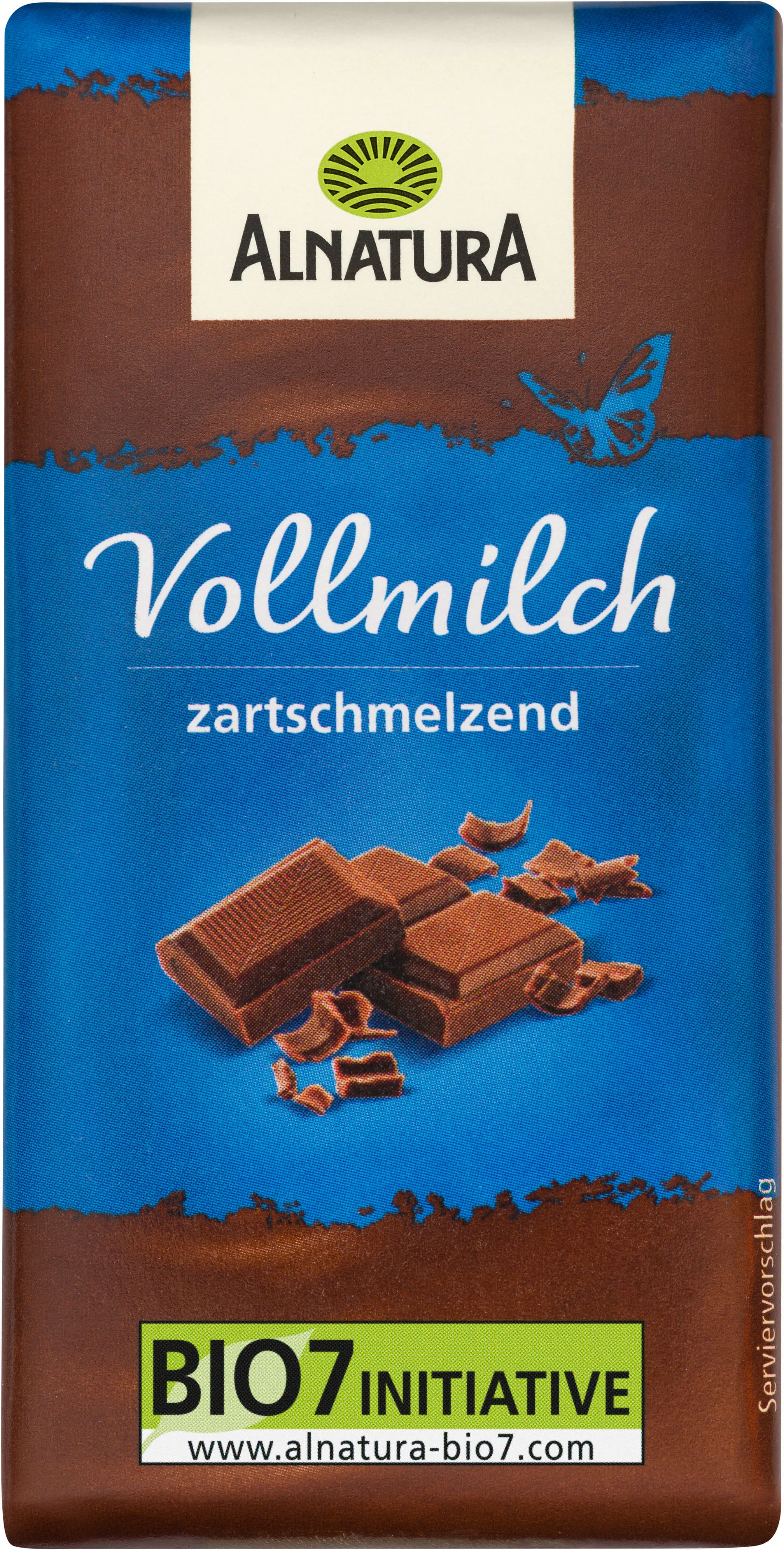 Alnatura Bio Schokotäfelchen Vollmilch, Mini