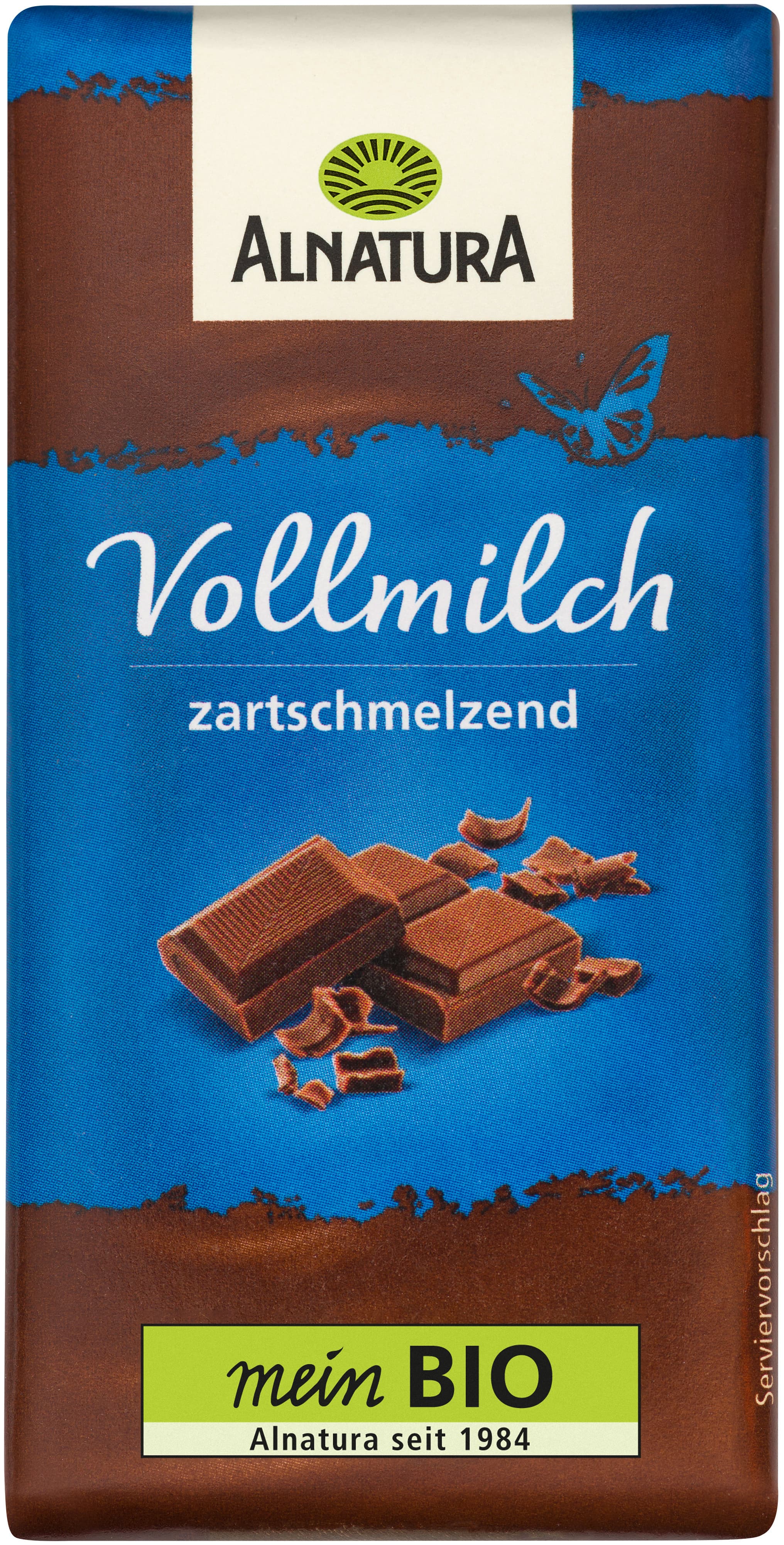 Alnatura Bio Schokotäfelchen Vollmilch, Mini
