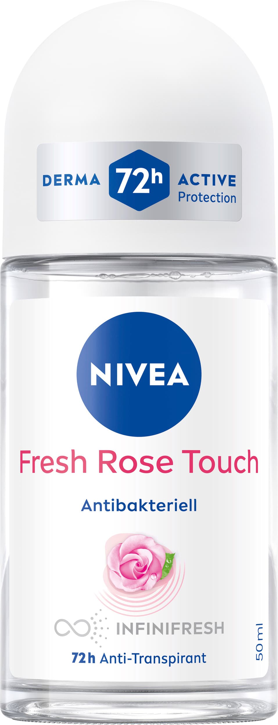 NIVEA Deo Roll-On antiperspirant Fresh Rose Touch
