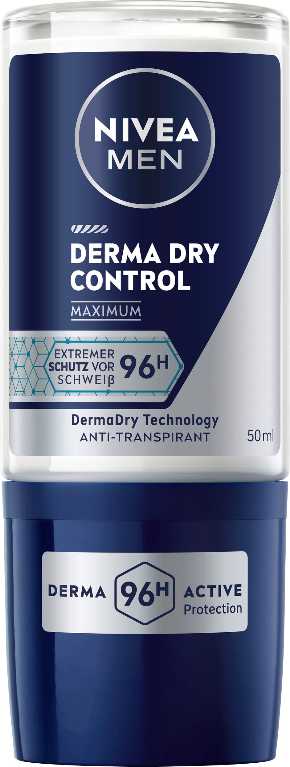 NIVEA MEN Deo Roll-On Derma Dry Control Maximum