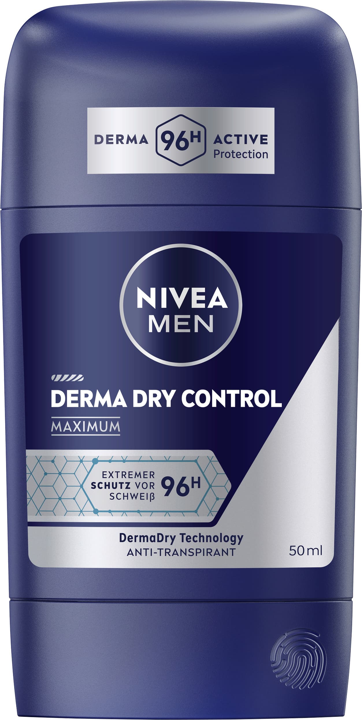 NIVEA MEN Deodorant Stick Derma Dry Control Antiperspirant
