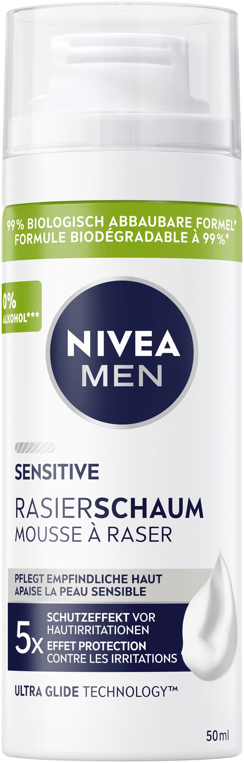 NIVEA Men Sensitive Rasierschaum Mini