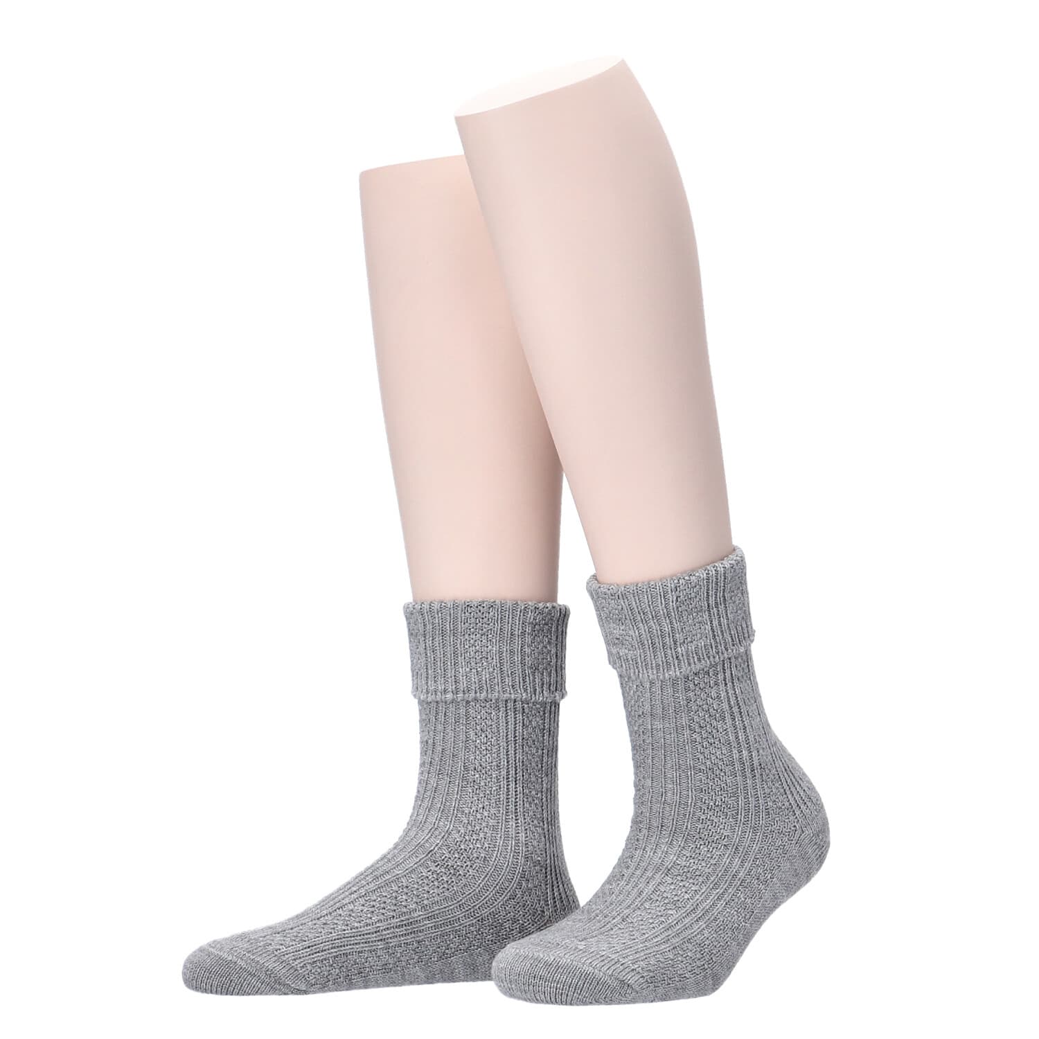MOVE UP Damen Socken mit Umschlag modisch