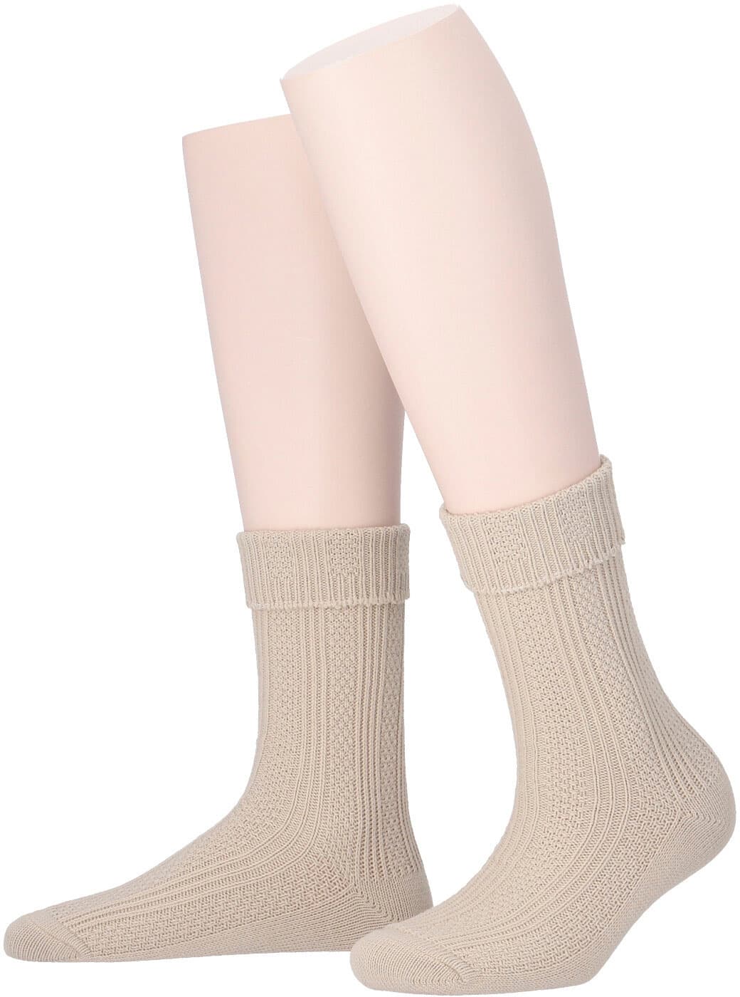 MOVE UP Damen Socken mit Umschlag modisch