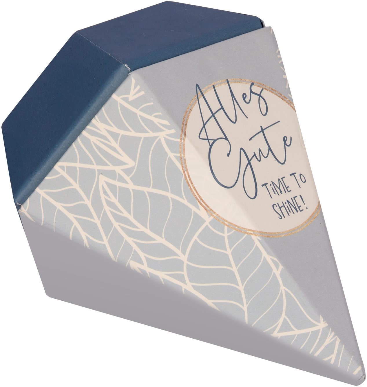 HERGO Geschenkschachtel Kristallform Alles Gute