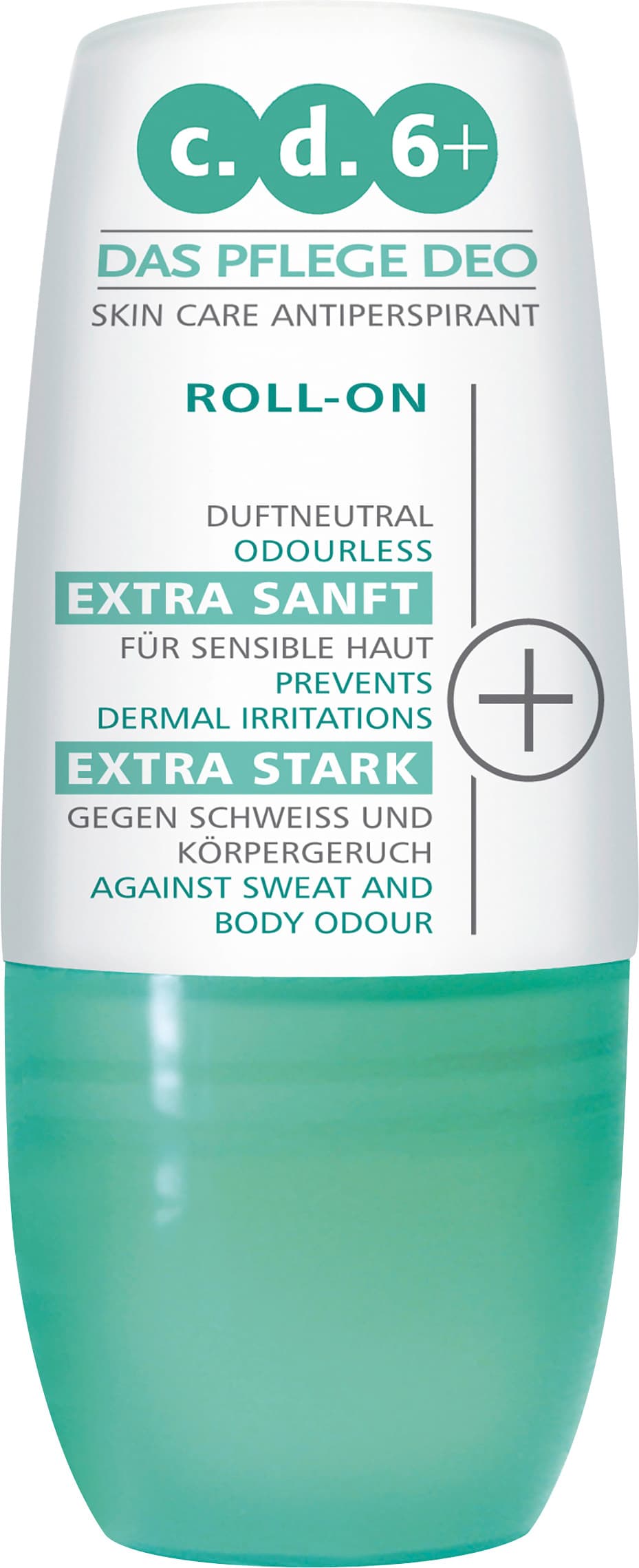 c.d.6+ Pflegedeo Roll-on duftneutral