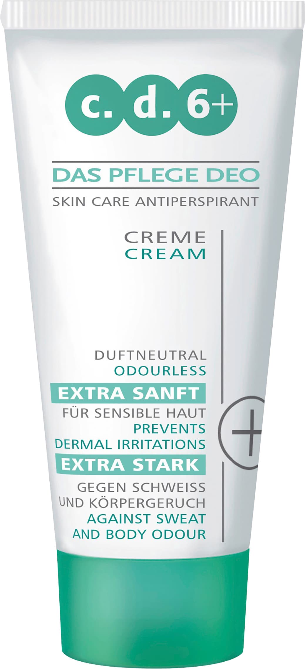c.d.6+ Pflege Deocreme Duftneutral