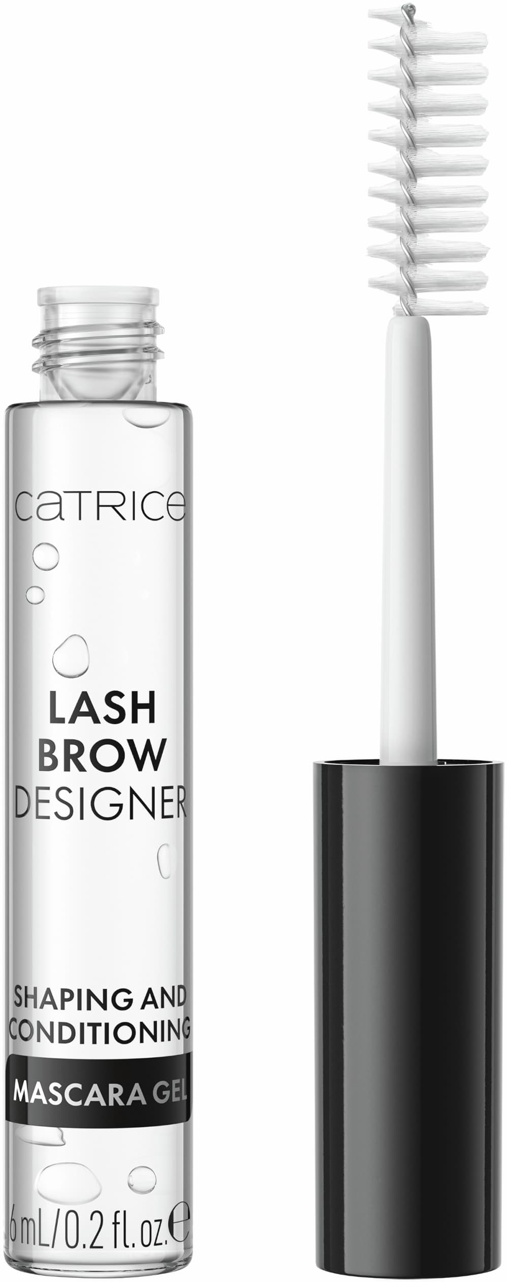 Catrice Lash Brow Designer - Gel máscara Ropa moldeadora y acondicionar pestañas y cejas