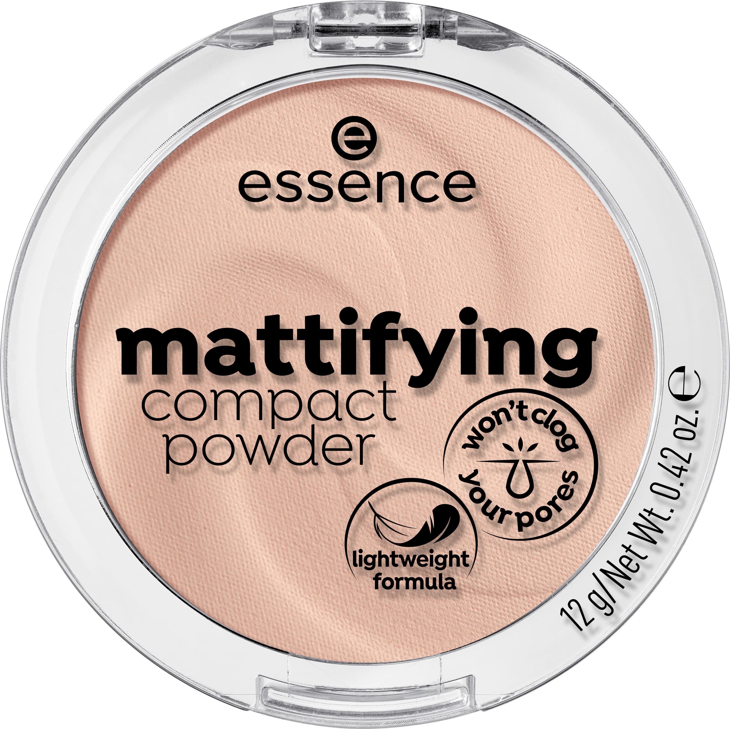 essence mattifying compact powder
