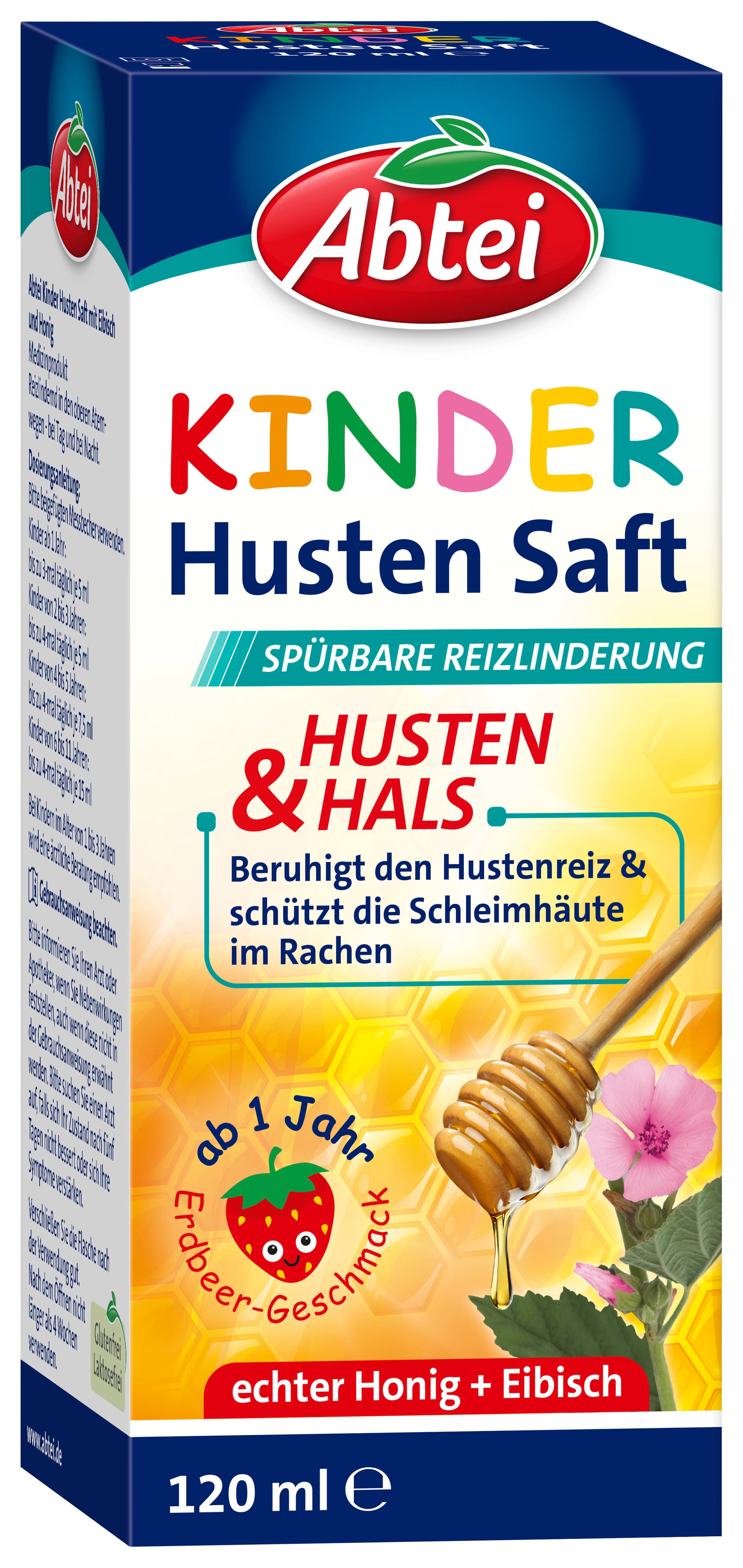 ABTEI Kinder Hustensaft Eibisch+Honig