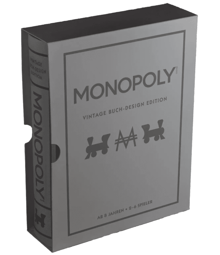 gomazing - Monopoly - Vintage Buch-Design Edition