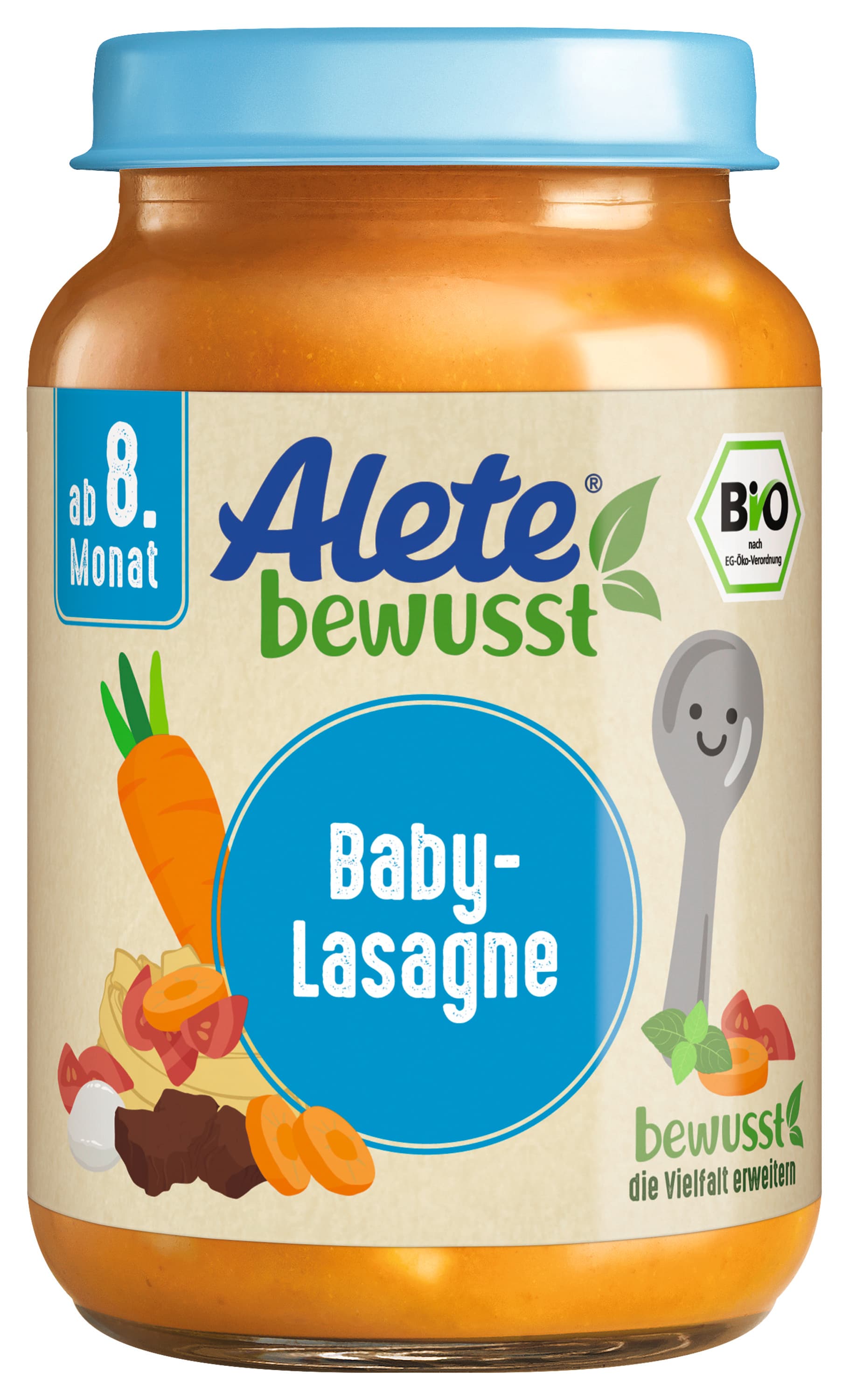 ALETE vedome organické detské lasagne od 8 mesiacov
