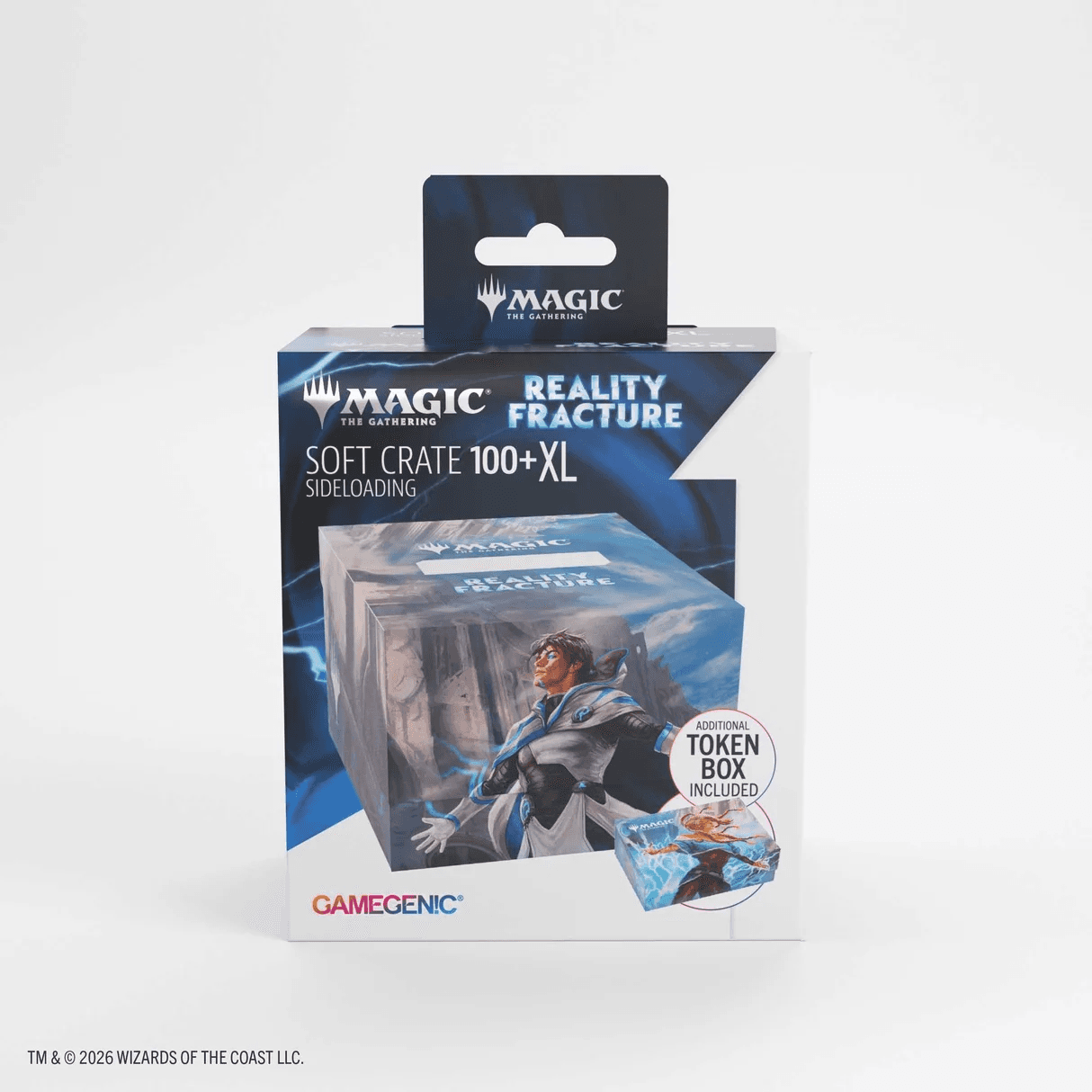 Gamegenic Magic: The Gathering Reality Fracture Soft Crate 100+ XL Sideloading - Tam Beleren / Jace