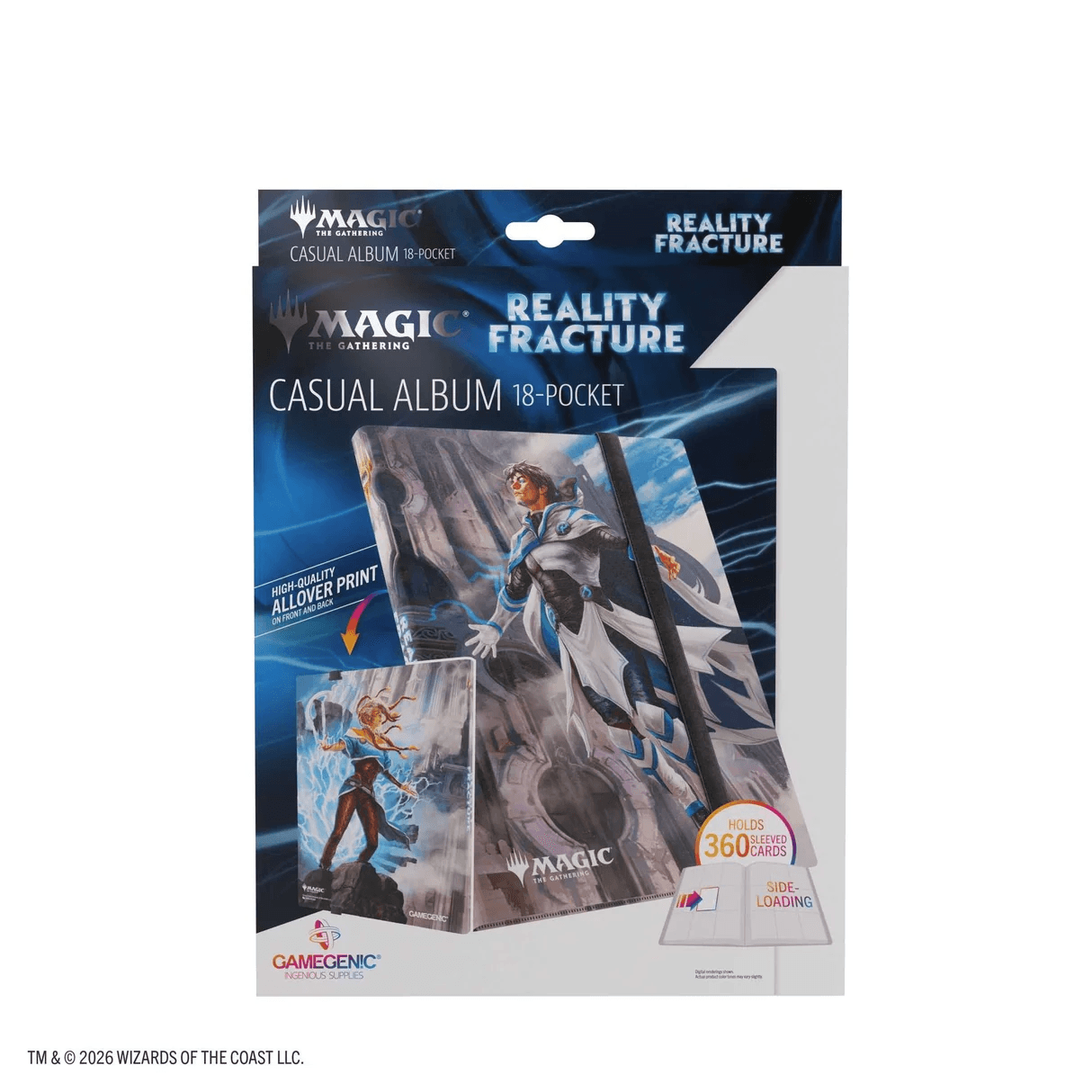Gamegenic Magic: The Gathering Reality Fracture Casual Album 18-Pocket - Tam Beleren / Jace