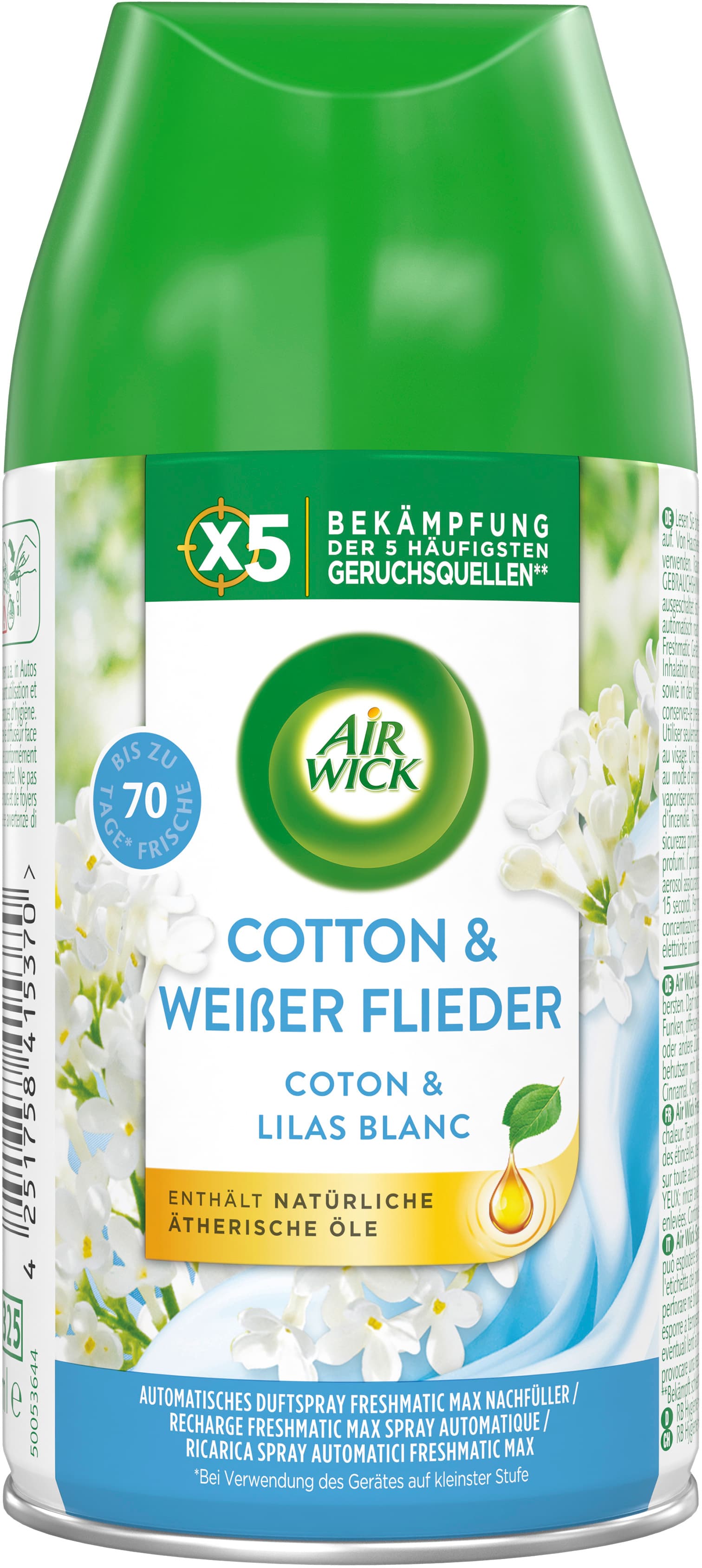 Air Wick Duftspray Cotton & Weißer Flieder Nachfüller