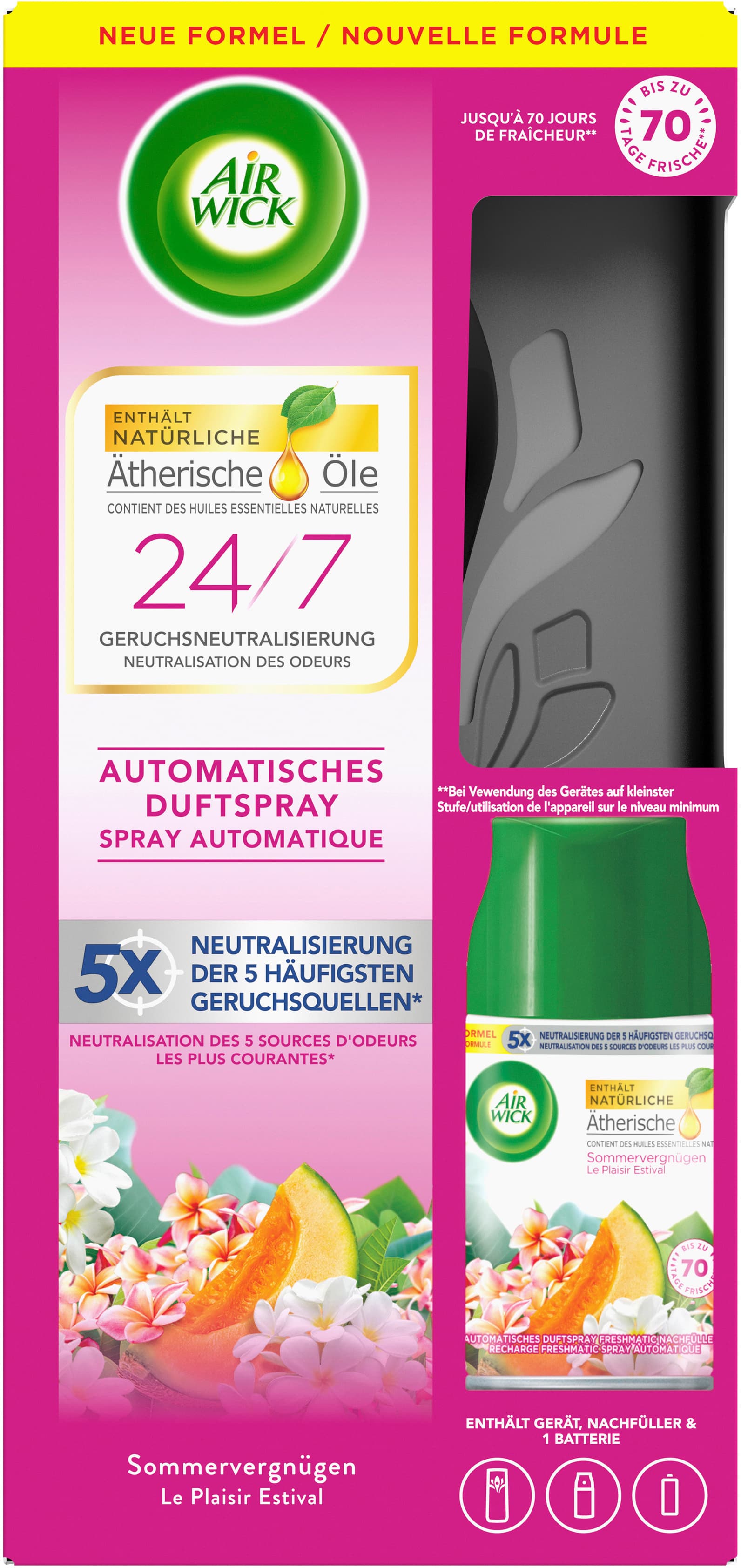 Air Wick Freshmatic Max Starter-Set Sommervergnügen
