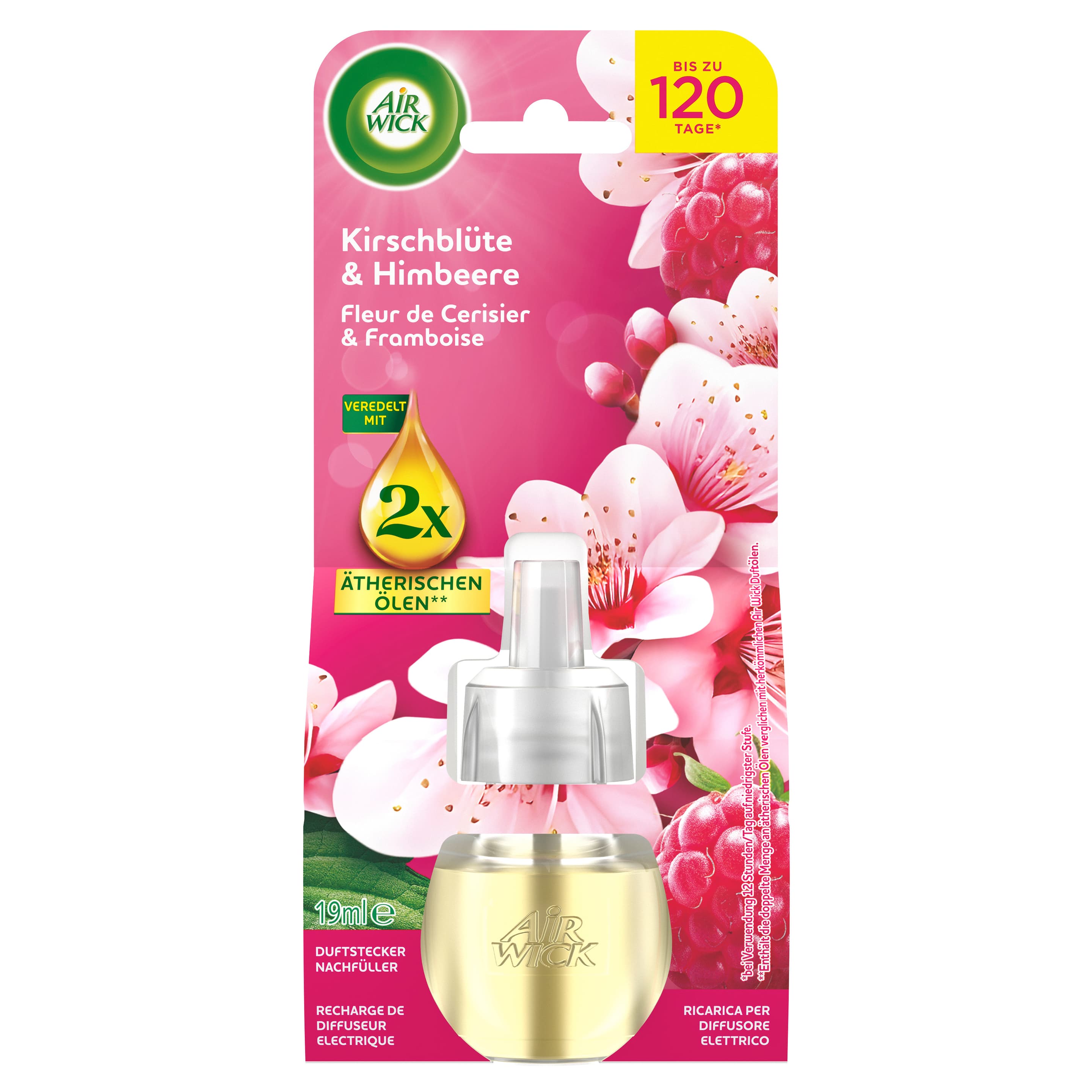 Air Wick Duftstecker Nachfüller Kirschblüte & Himbeere