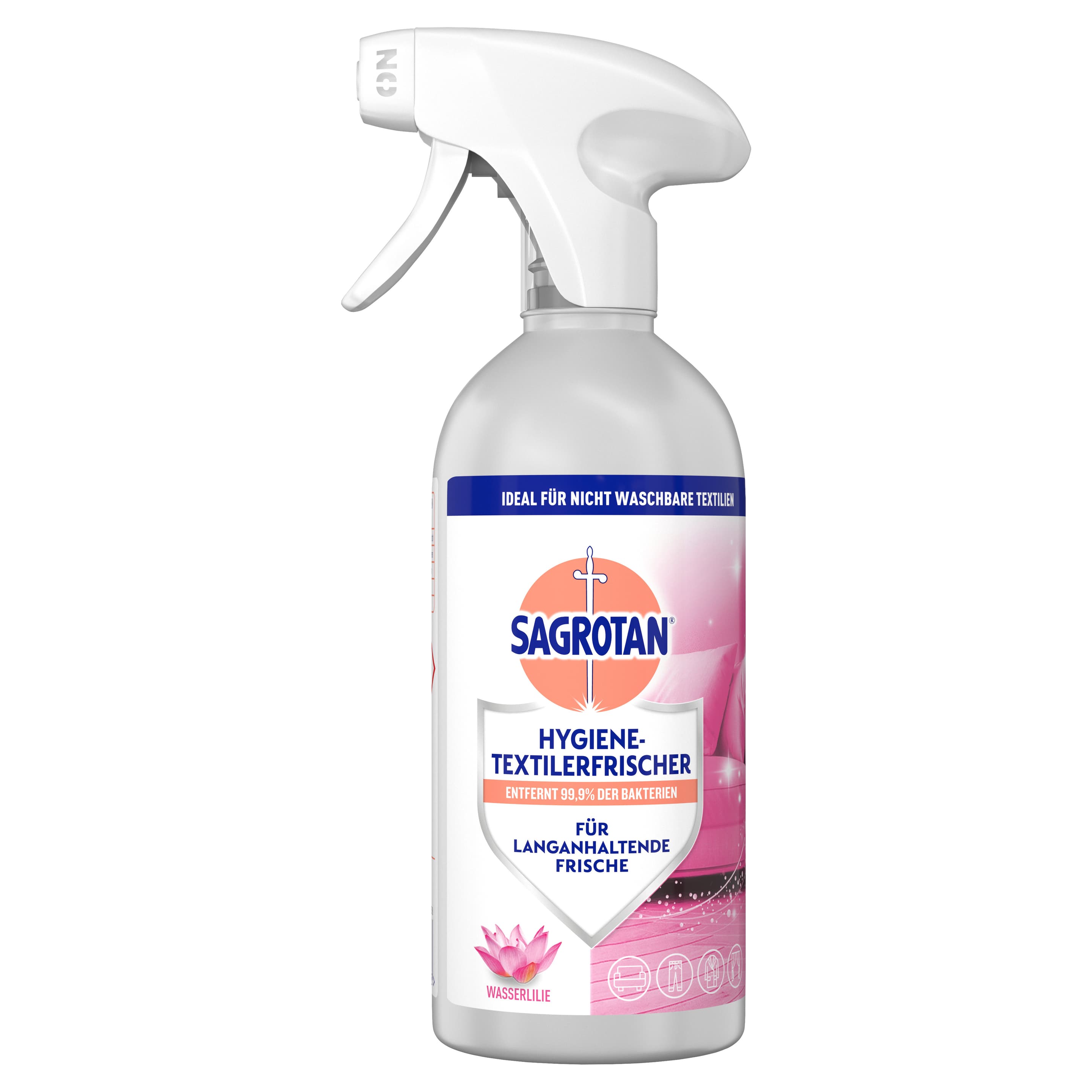 Sagrotan Hygiene Textilerfrischer Wasserlilie