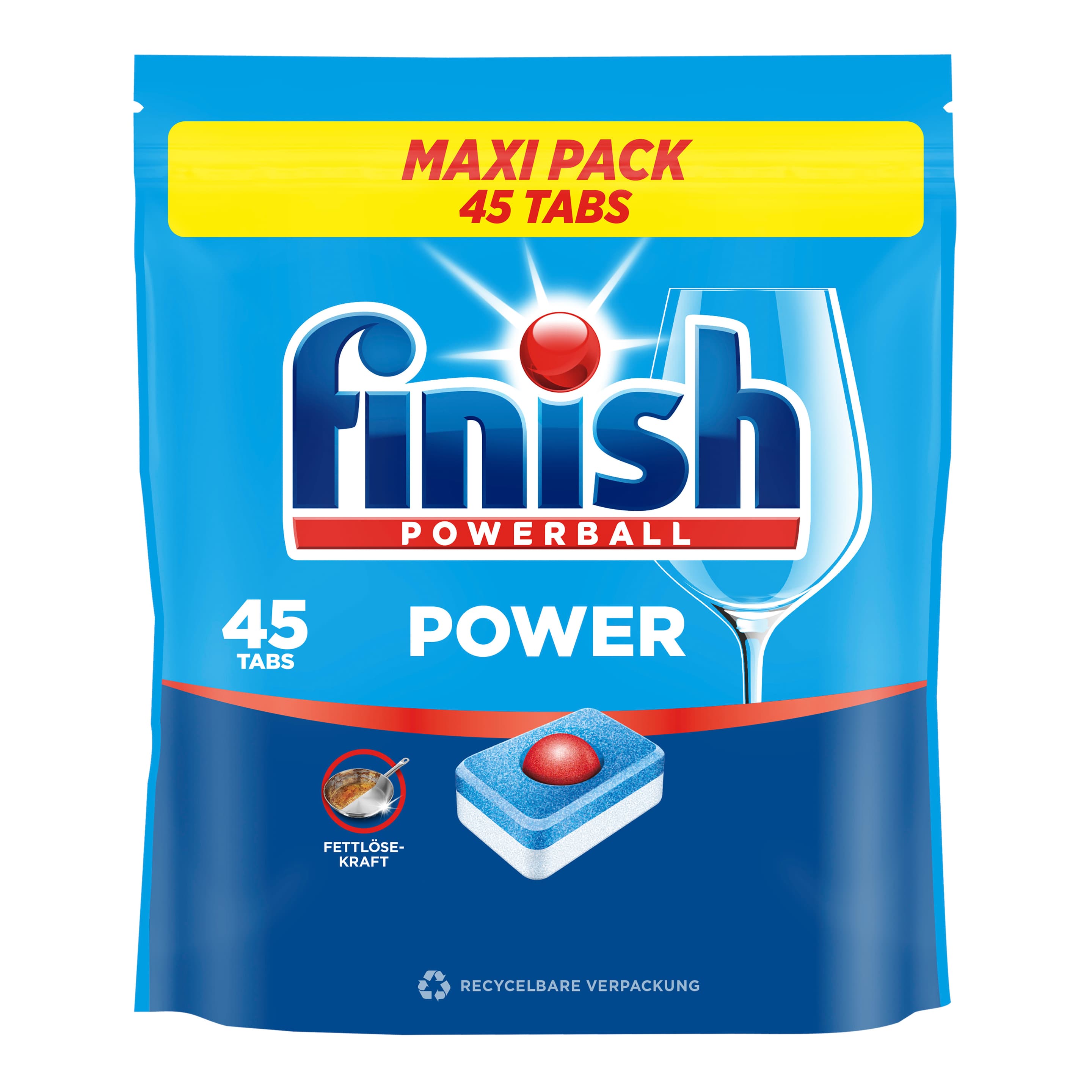 Finish Power Maxipack Fresh 45 Tabs
