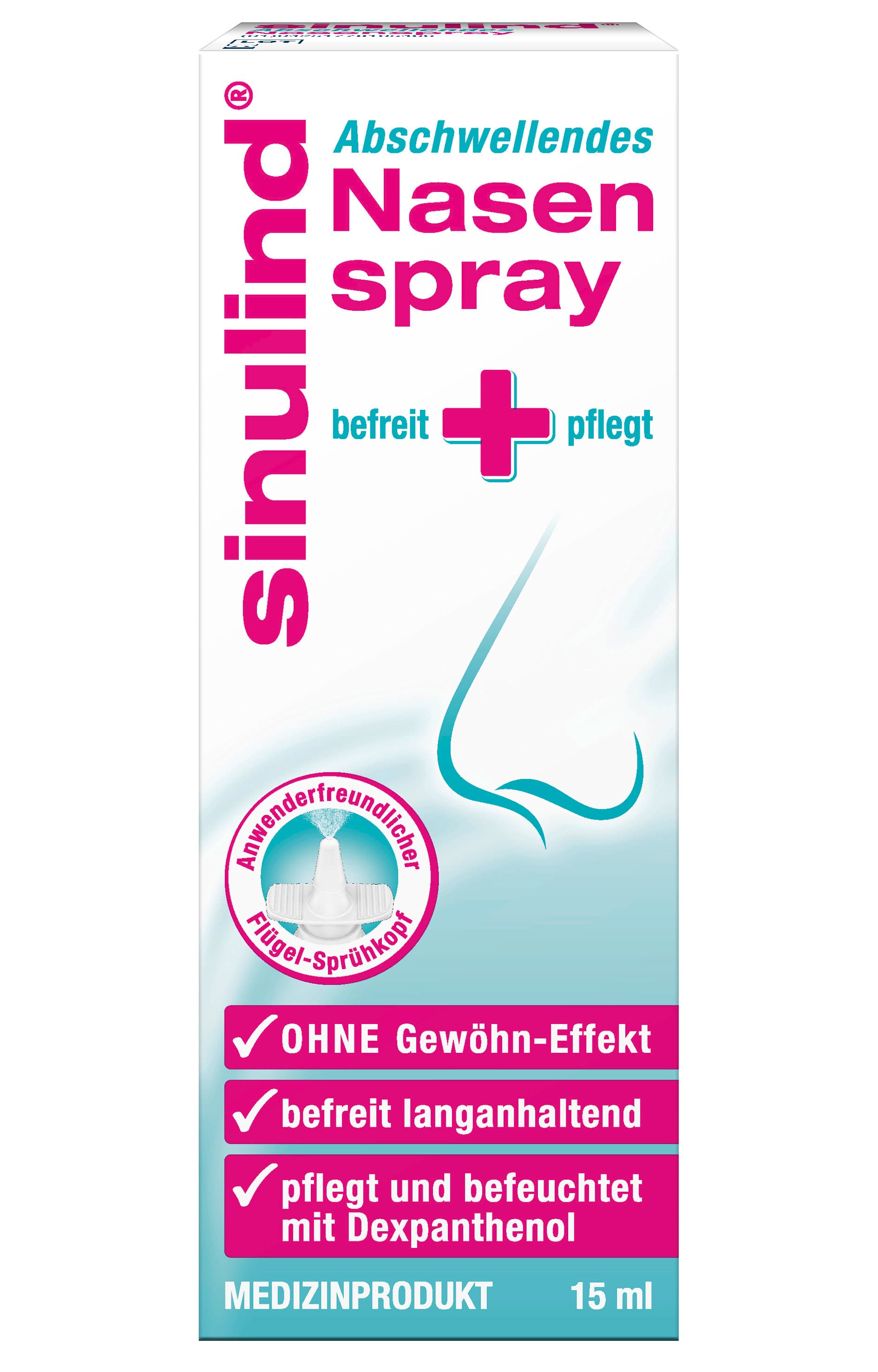 Sinulind abschwellendes Nasenspray