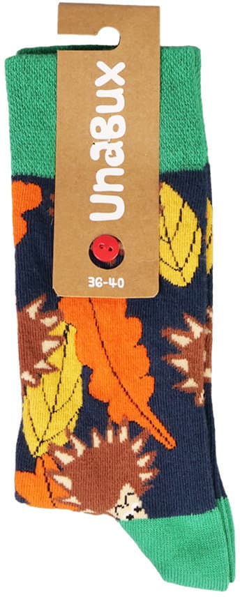 UnaBux Unisex Socken Igel