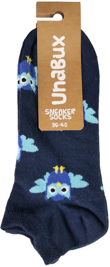 UnaBux Unisex Sneaker Socken Uhu