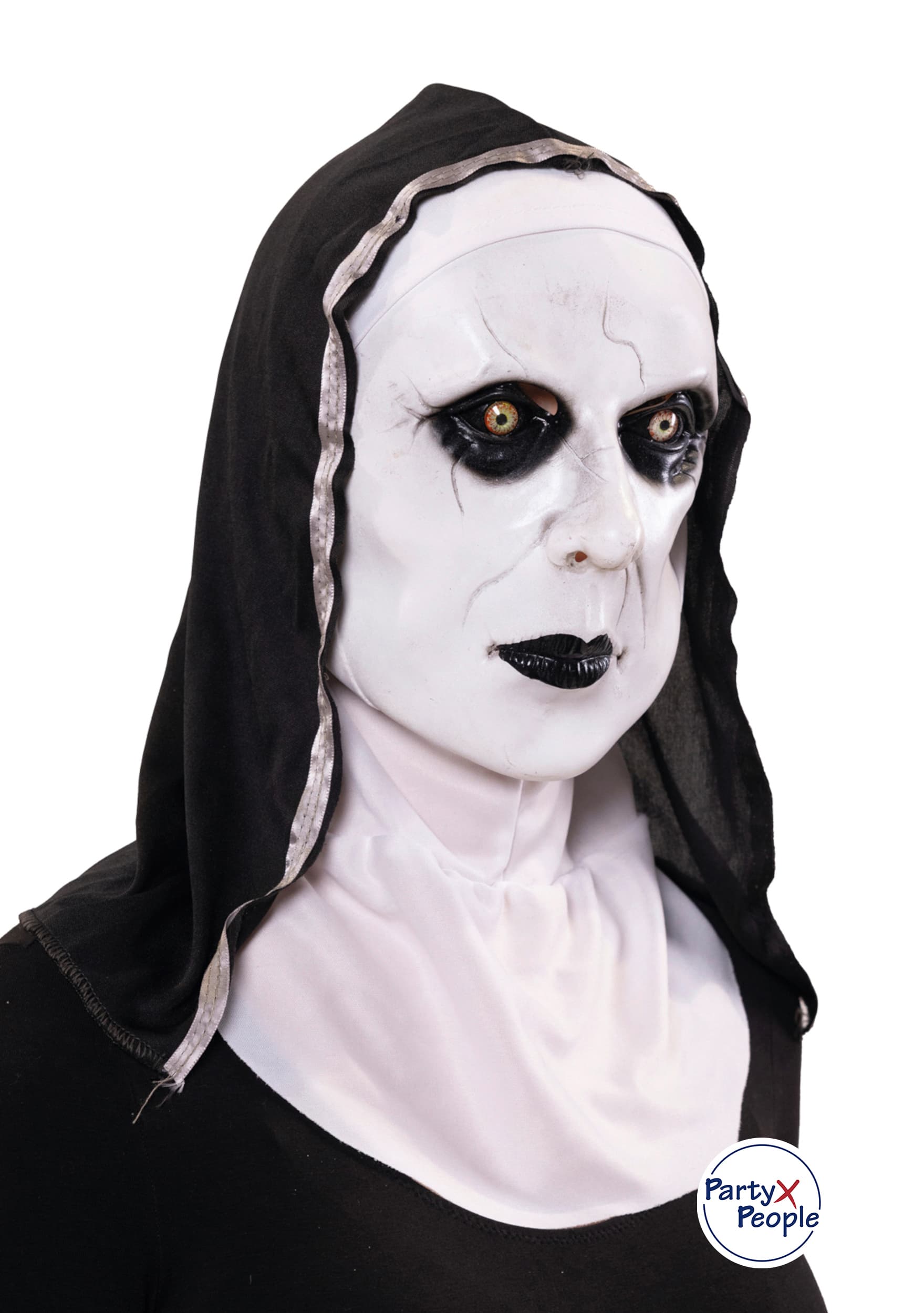 PartyxPeople - Horror Nonne Maske
