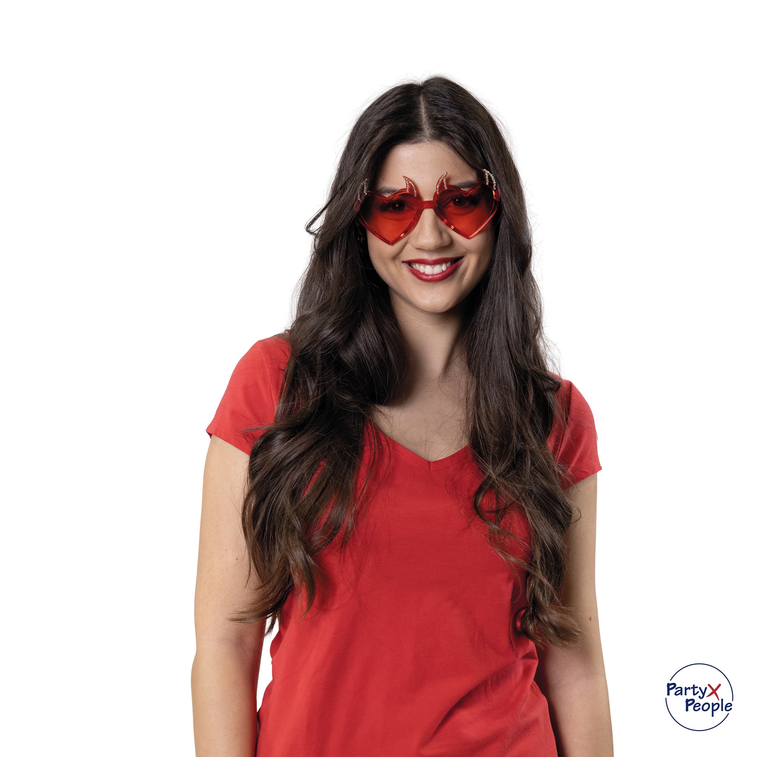 PartyxPeople - Teufelsbrille Strass