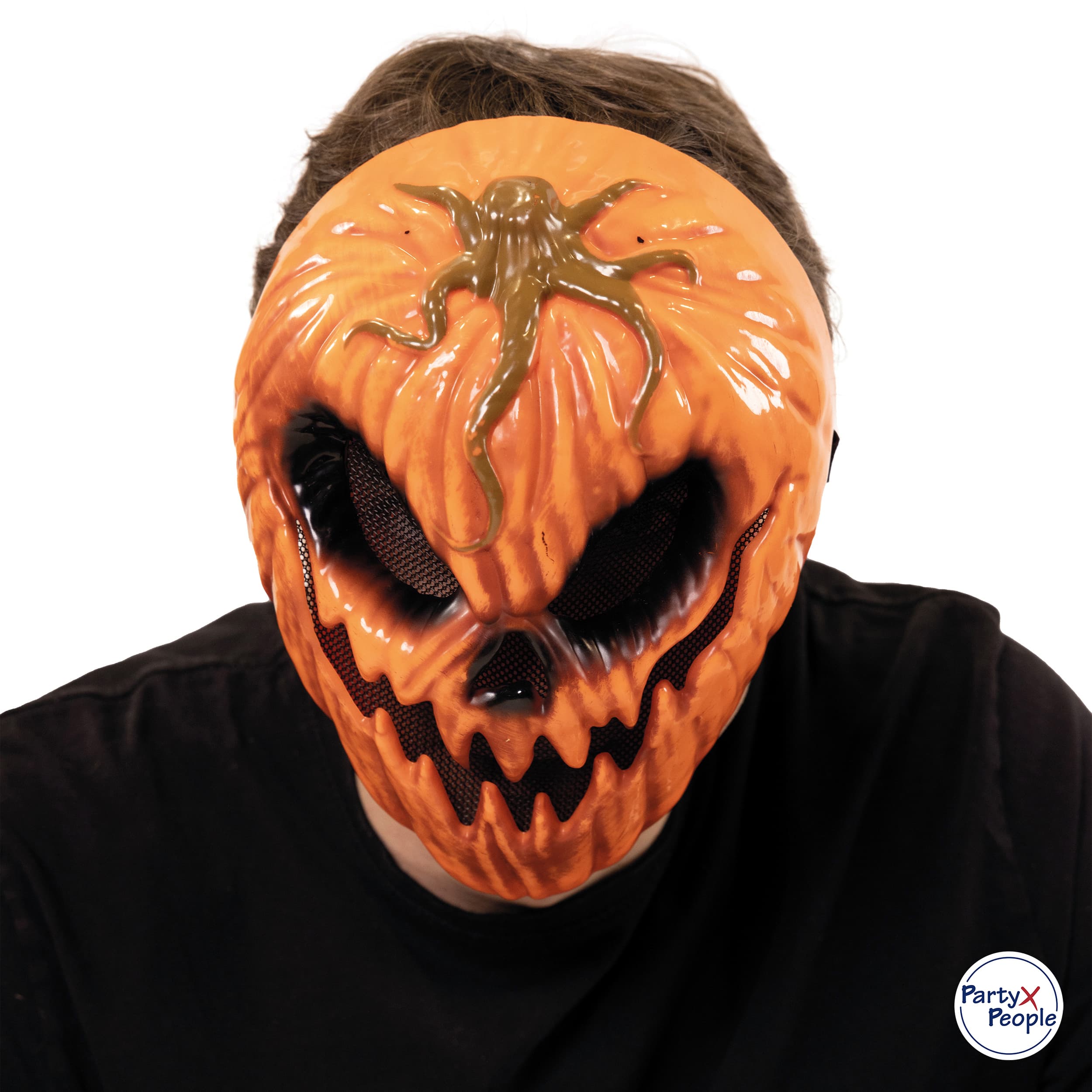 PartyxPeople - Horror Kürbis Maske