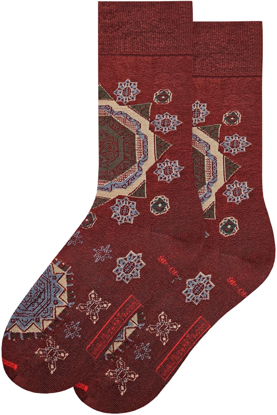 MuseARTa Unisex Socken Unknown Artist - Three Medallion Mamluk Carpet