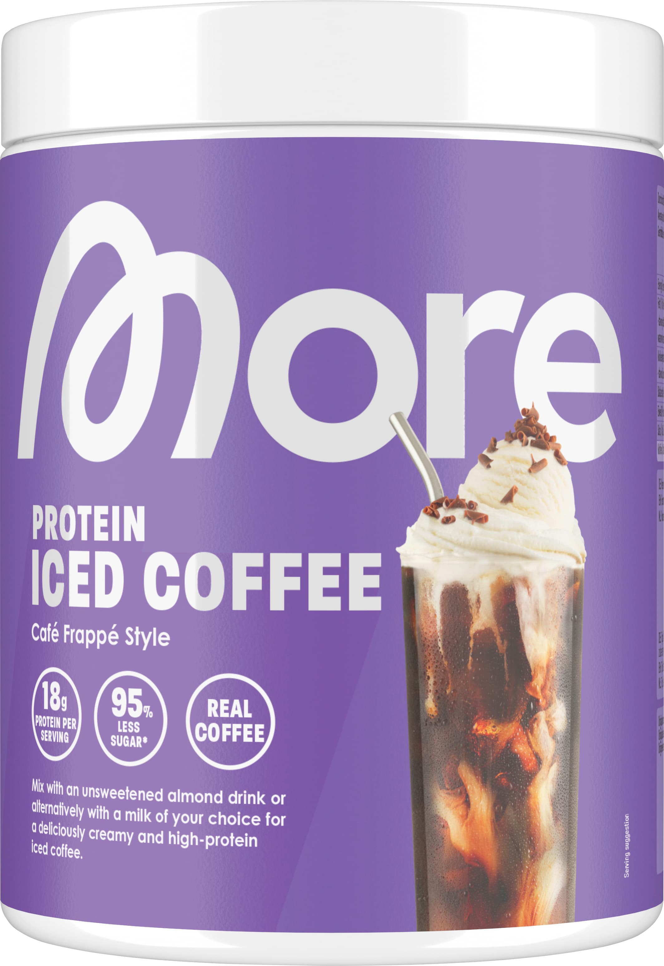 More Protein Iced Coffee Dark Cookie Crumble