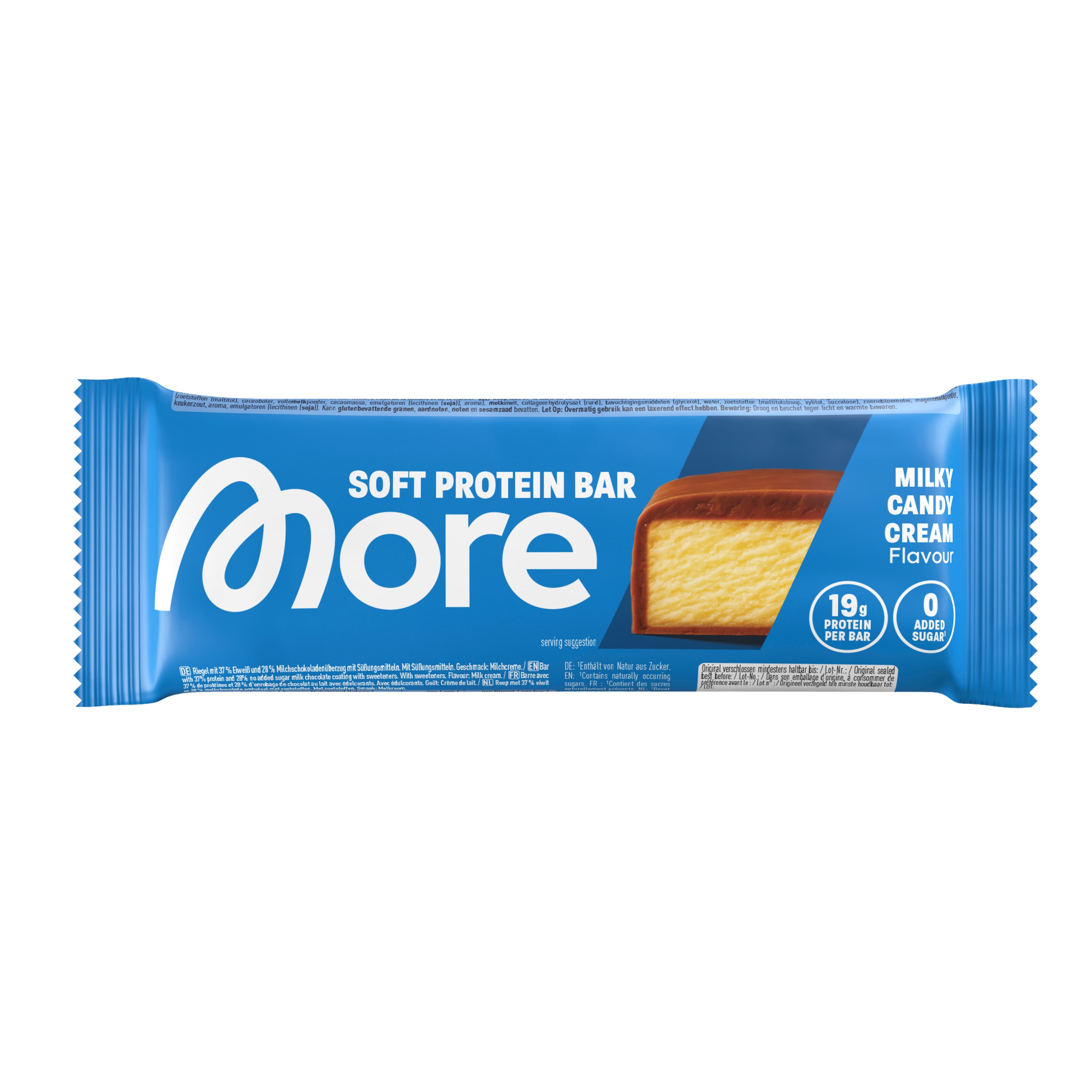 More Proteinriegel Soft Bars Milky Candy Cream
