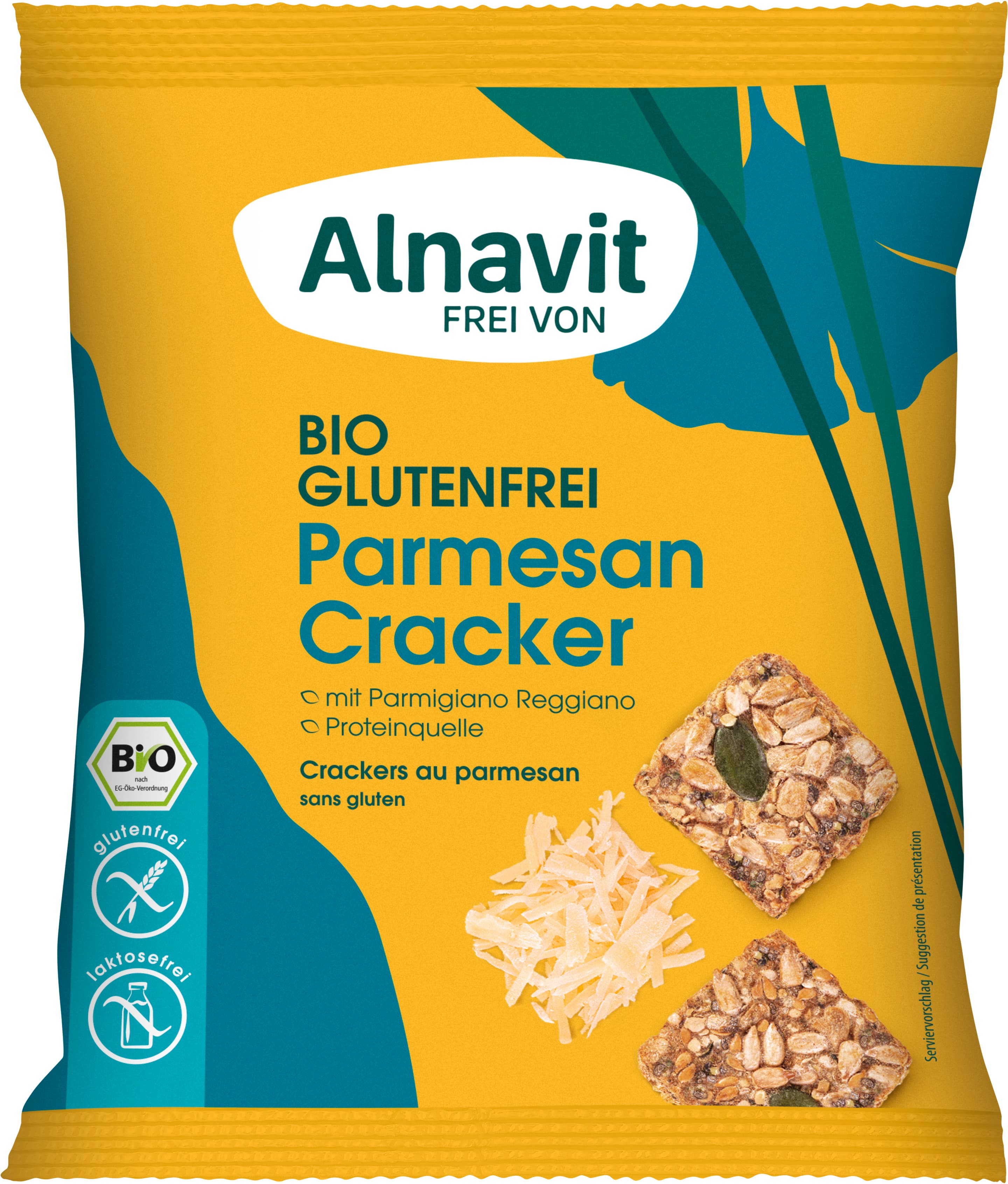 Alnavit Bio Parmesan Cracker glutenfrei