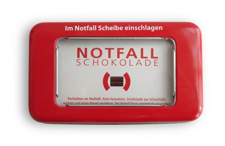 Liebeskummerpillen Notfallschokolade
