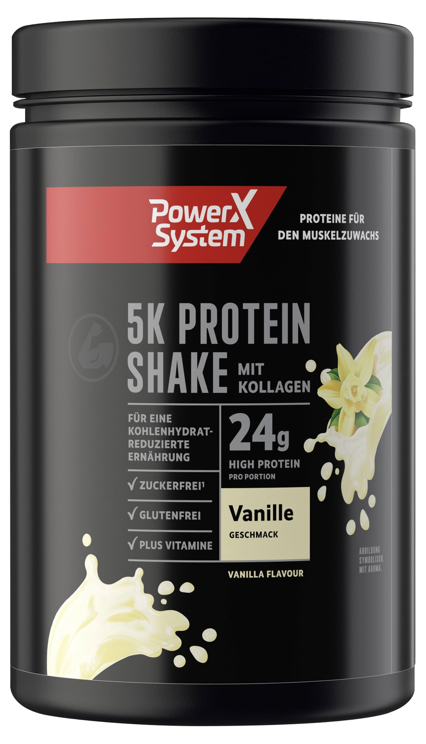 Power System 5K Protein Shake Vanille 360g