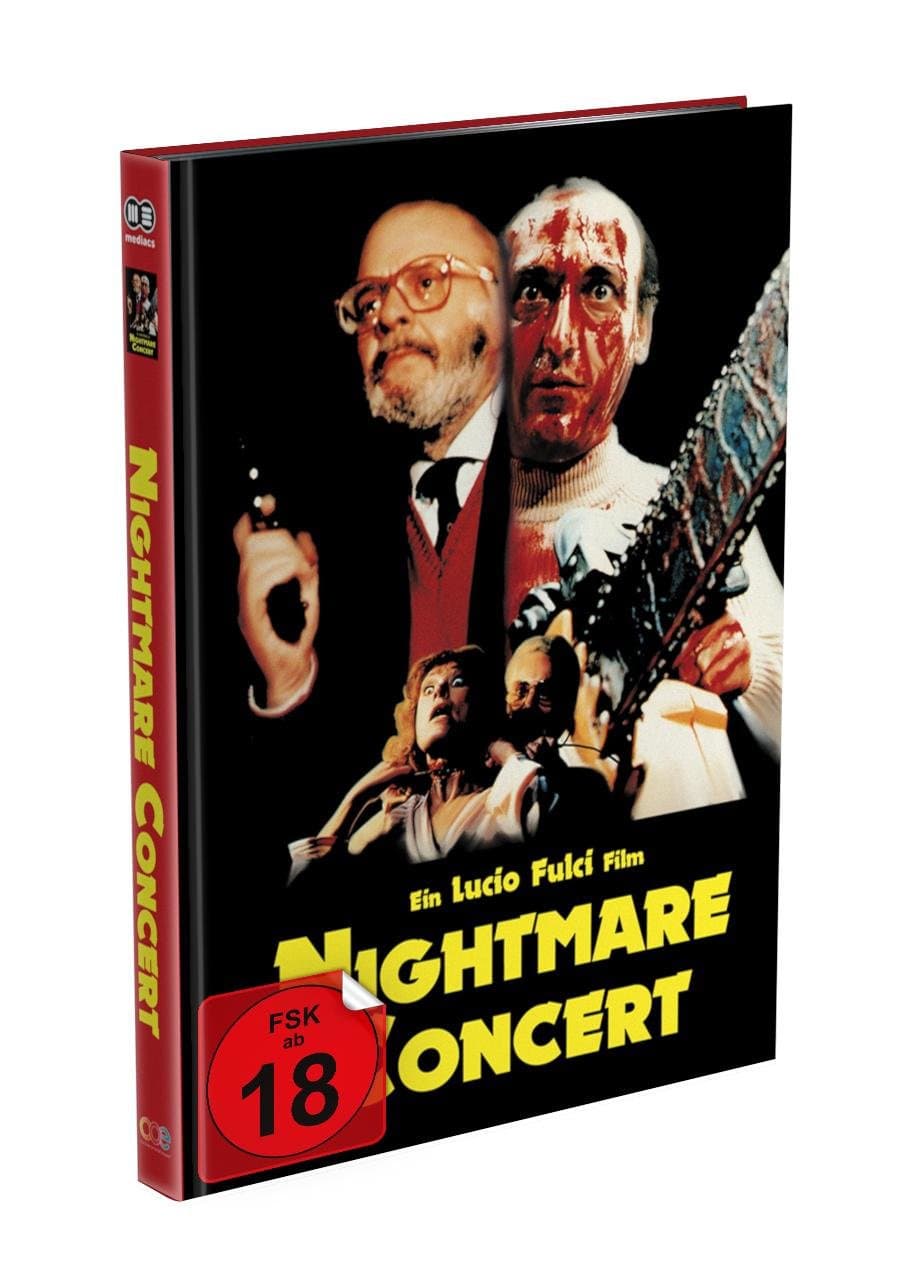 NIGHTMARE CONCERT - 4-Disc Mediabook - Cover C - Limited Edition - Uncut (Blu-ray + DVD + Bonus-DVD + Soundtrack CD)