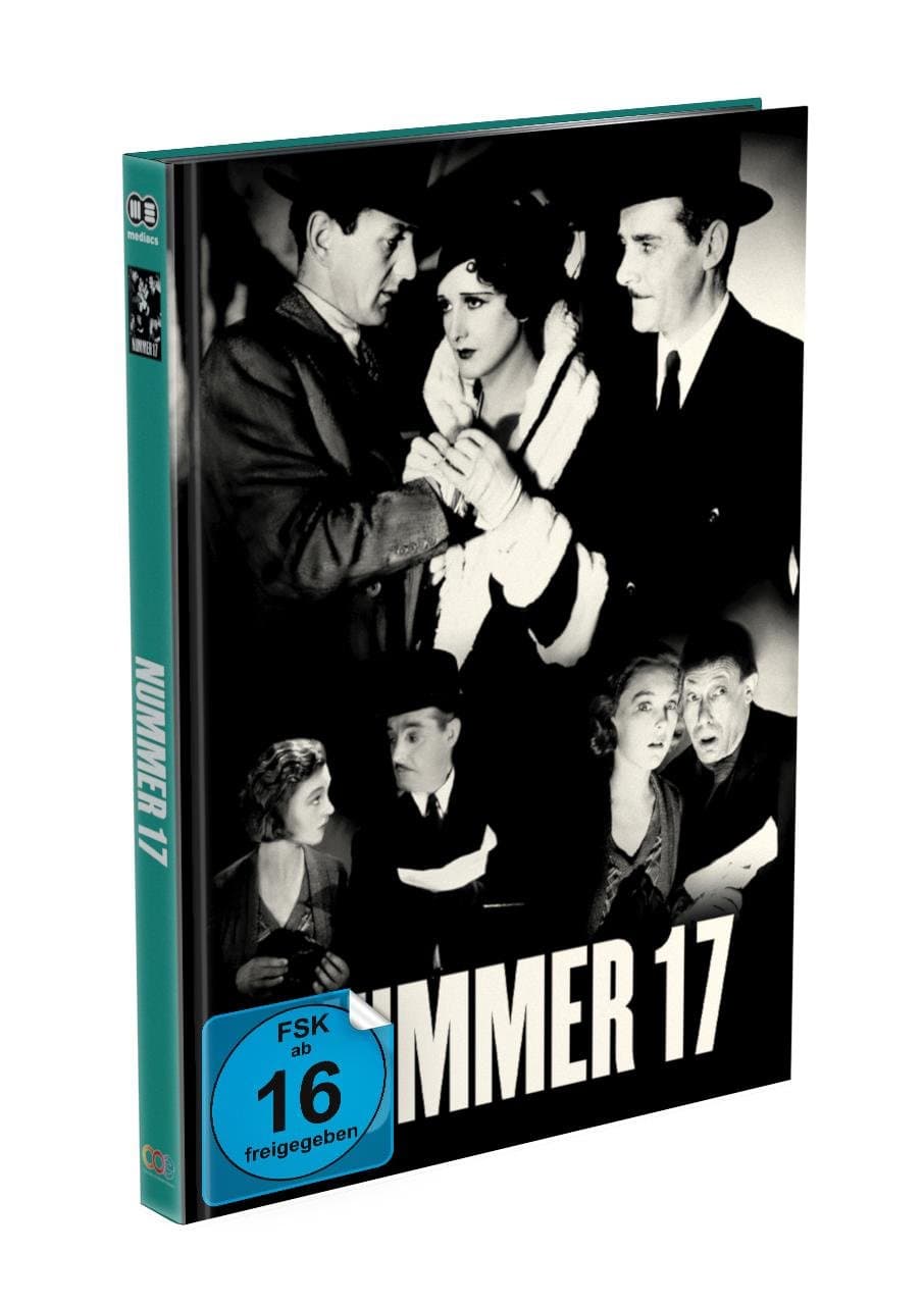 Alfred Hitchcock´s – NUMMER SIEBZEHN - 2-Disc Mediabook Cover A (Blu-ray + DVD) Limited 333 Edition