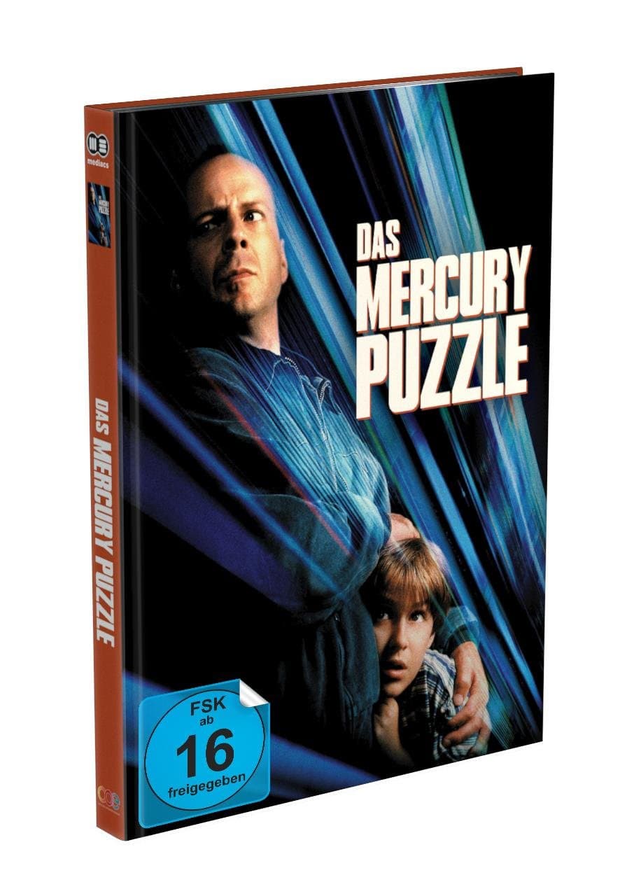 DAS MERCURY PUZZLE - 2-Disc Mediabook - Cover A - Limited 333 Edition (Blu-ray + DVD)