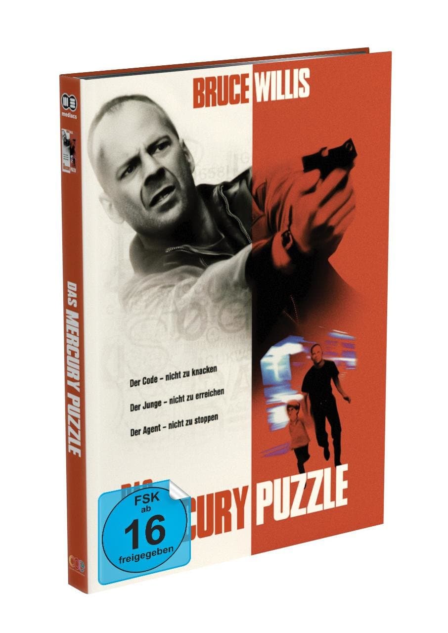 DAS MERCURY PUZZLE - 2-Disc Mediabook - Cover B - Limited 333 Edition (Blu-ray + DVD)
