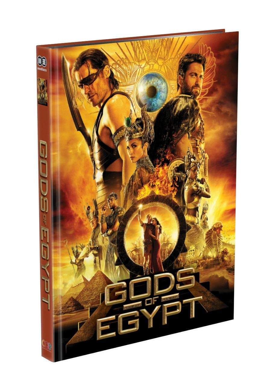 GODS OF EGYPT - 2-Disc Mediabook Cover A (4K UHD + Blu-ray) Limited Edition – Uncut