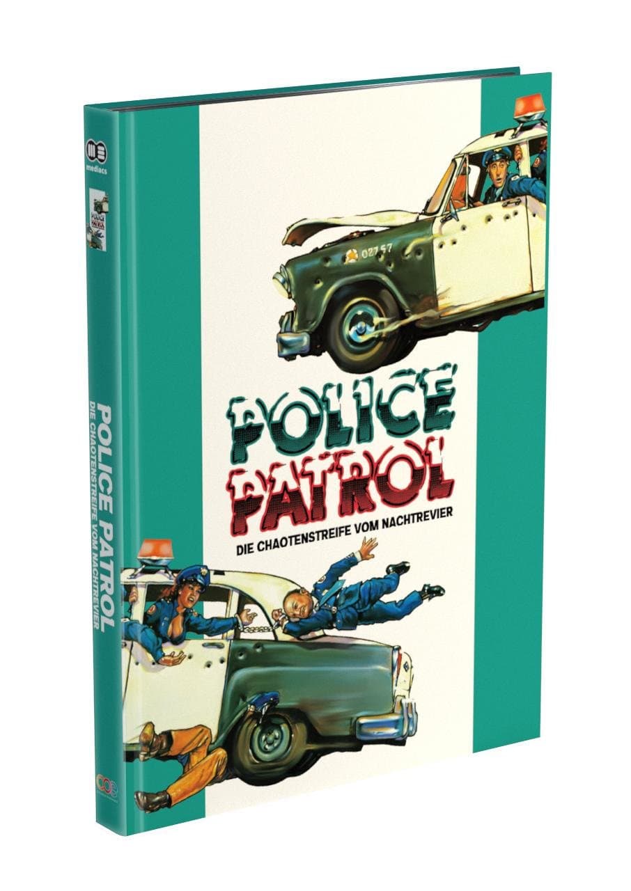 POLICE PATROL - Die Chaotenstreife vom Nachtrevier - 2-Disc Mediabook Cover A (Blu-ray + DVD) Limited 250 Edition - Uncut
