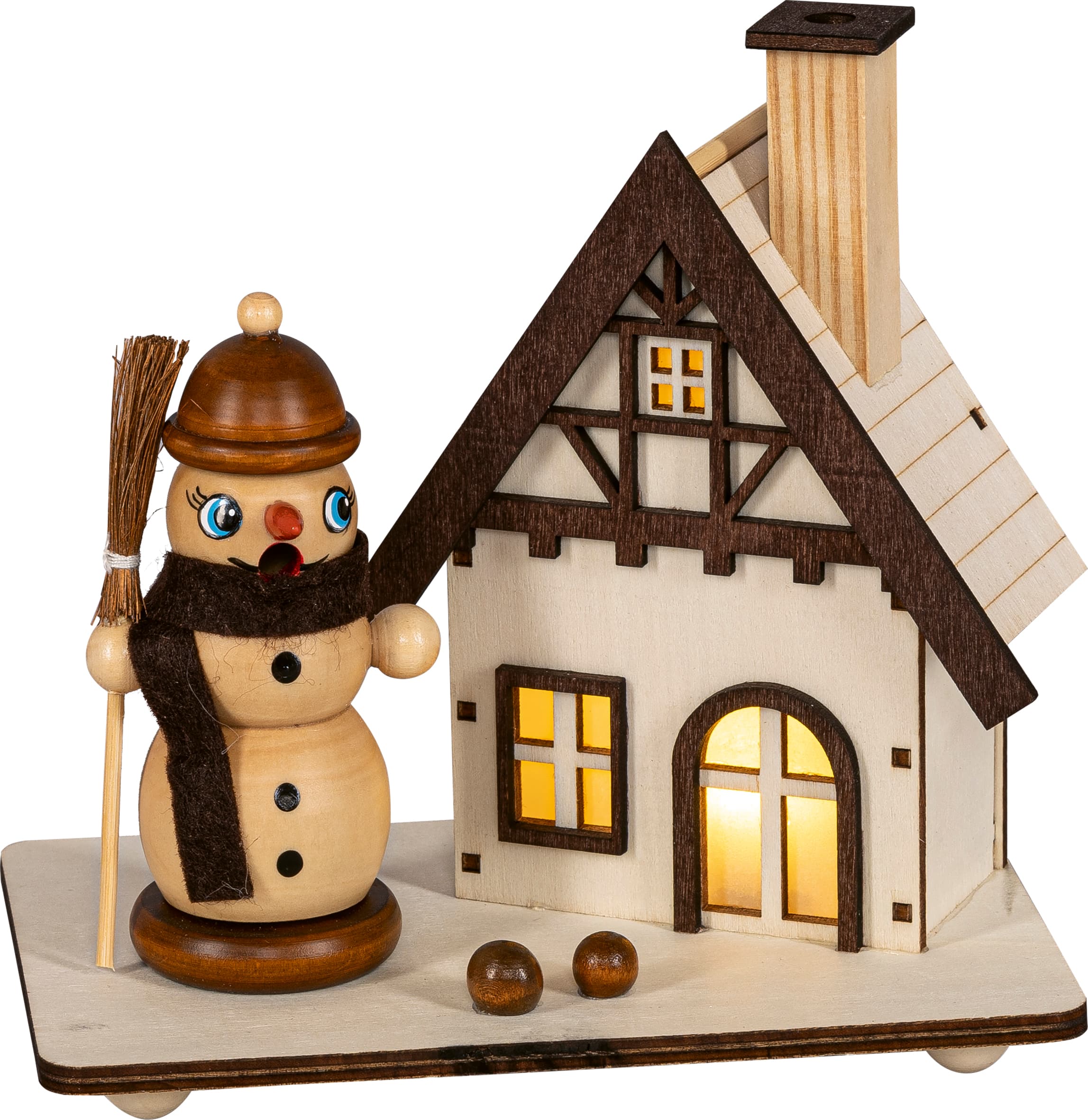 HGD Räucher-Schneemann