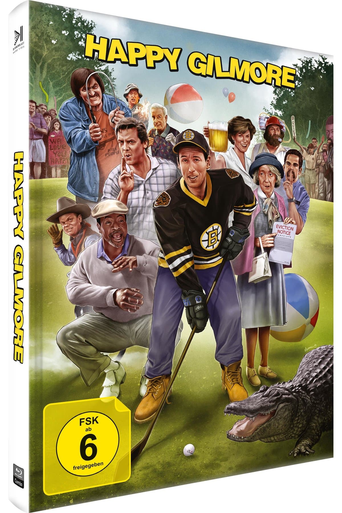 Happy Gilmore/Billy Madison ltd Mediabook Cover A