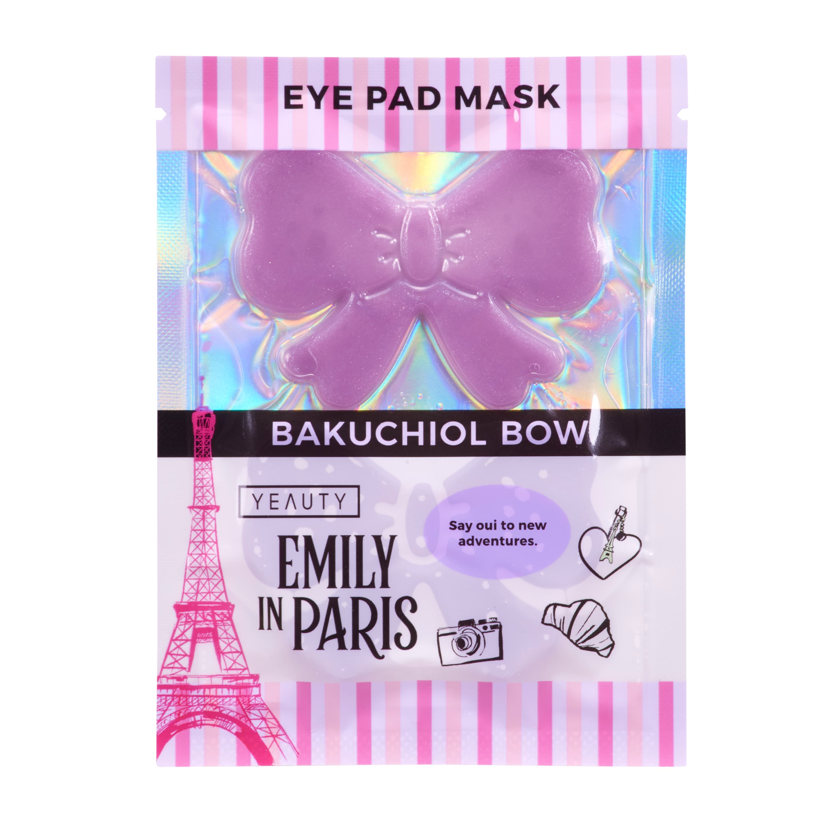 YEAUTY Emily in Paris Bakuchiol Bow Eye Pad Mask